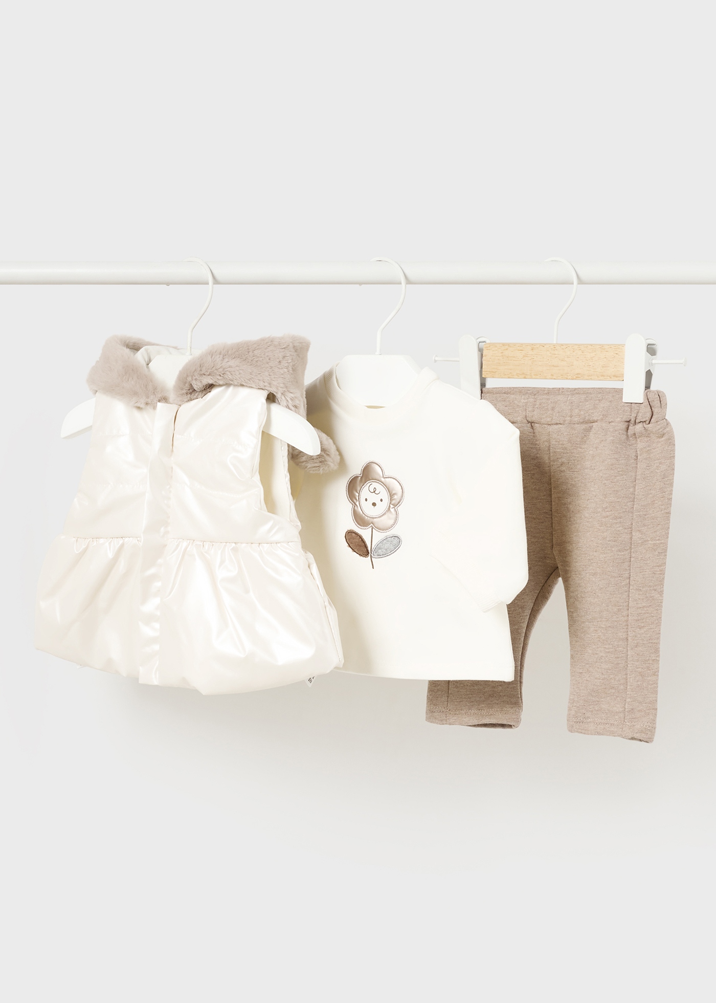 Newborn Girl 3 Piece Tracksuit