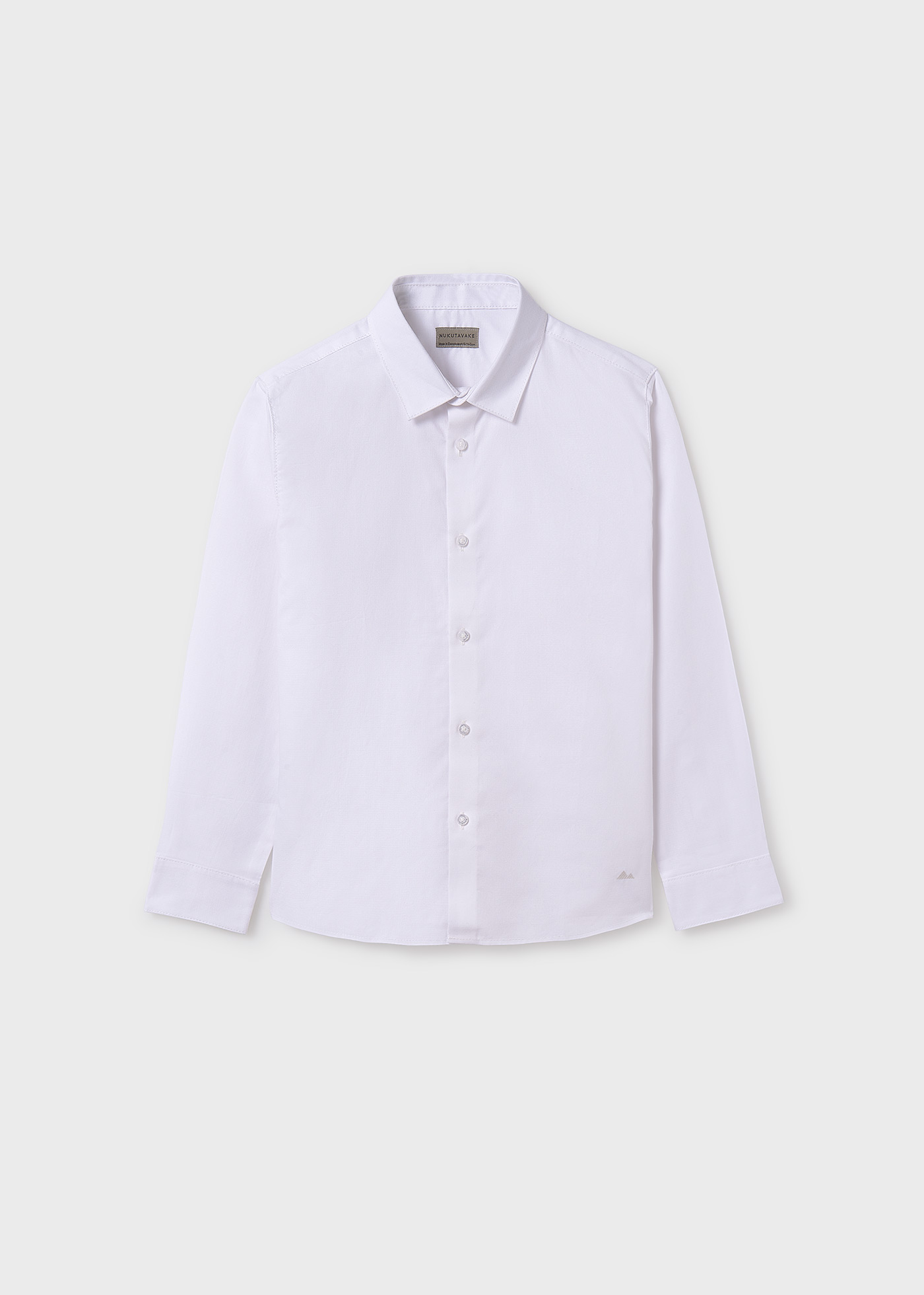 Boy long sleeve plain shirt