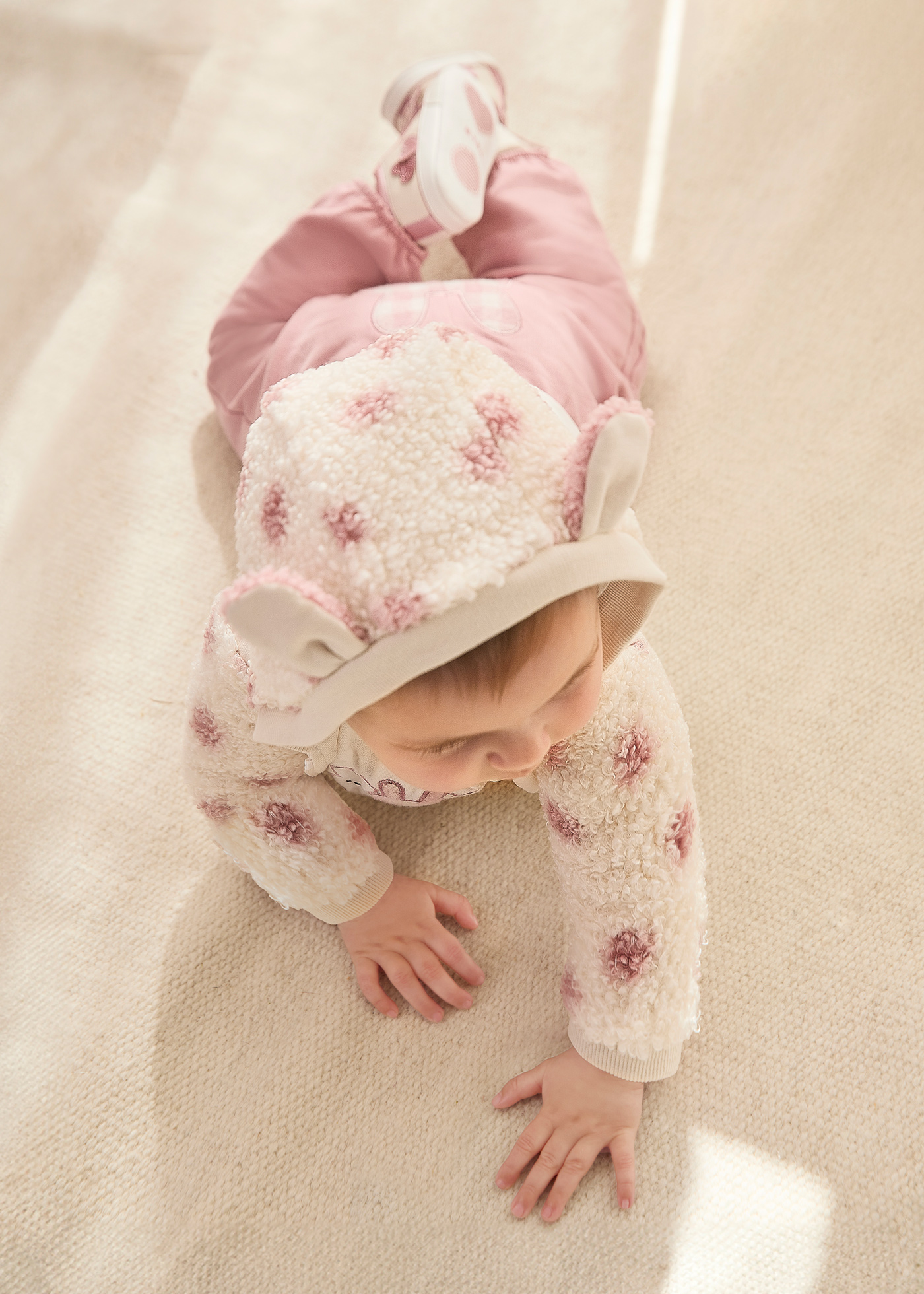Newborn Girl 3 Piece Tracksuit Set