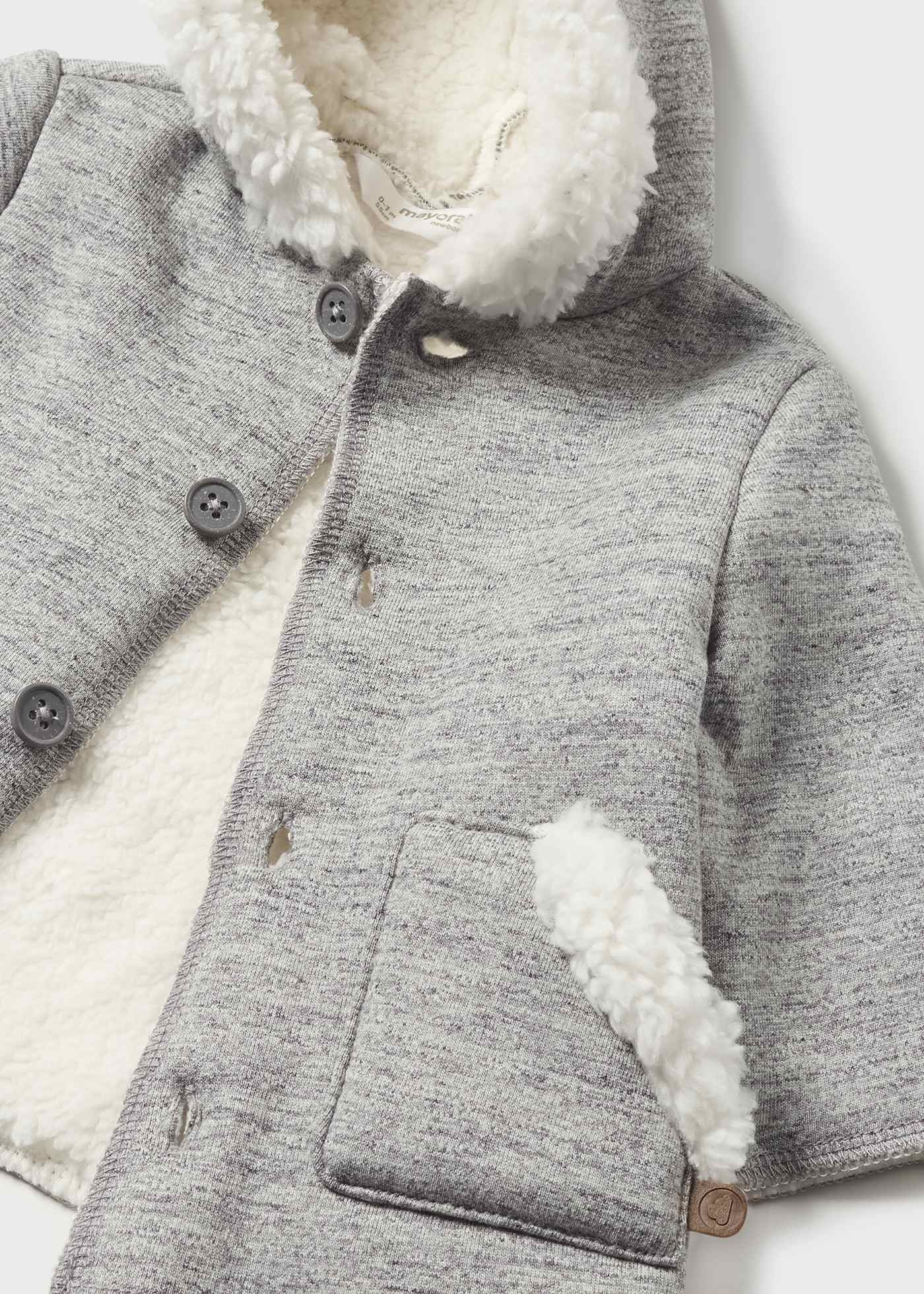 Newborn Boy Double-Faced Coat