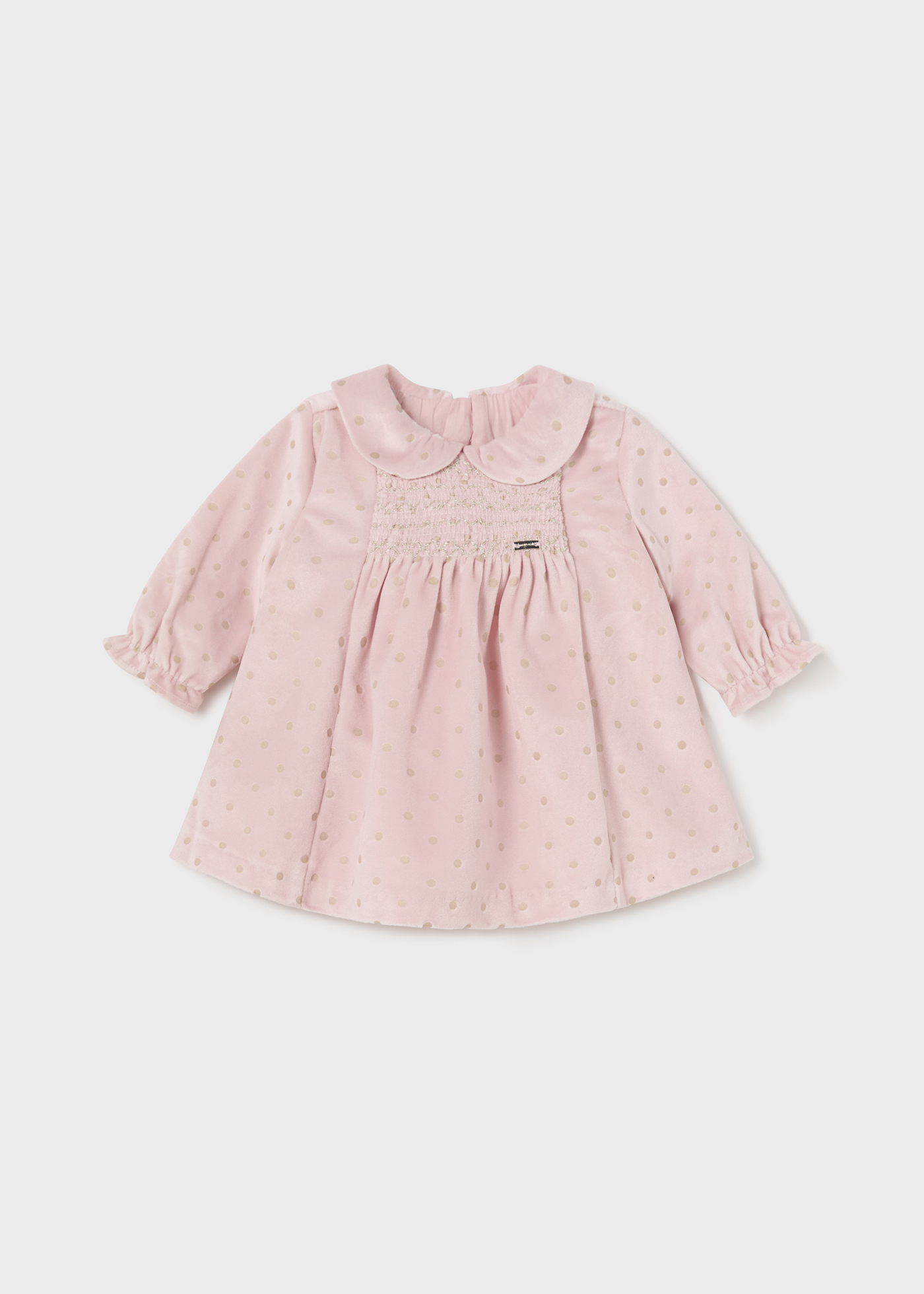 Newborn Girl Sparkly Velvet Dress