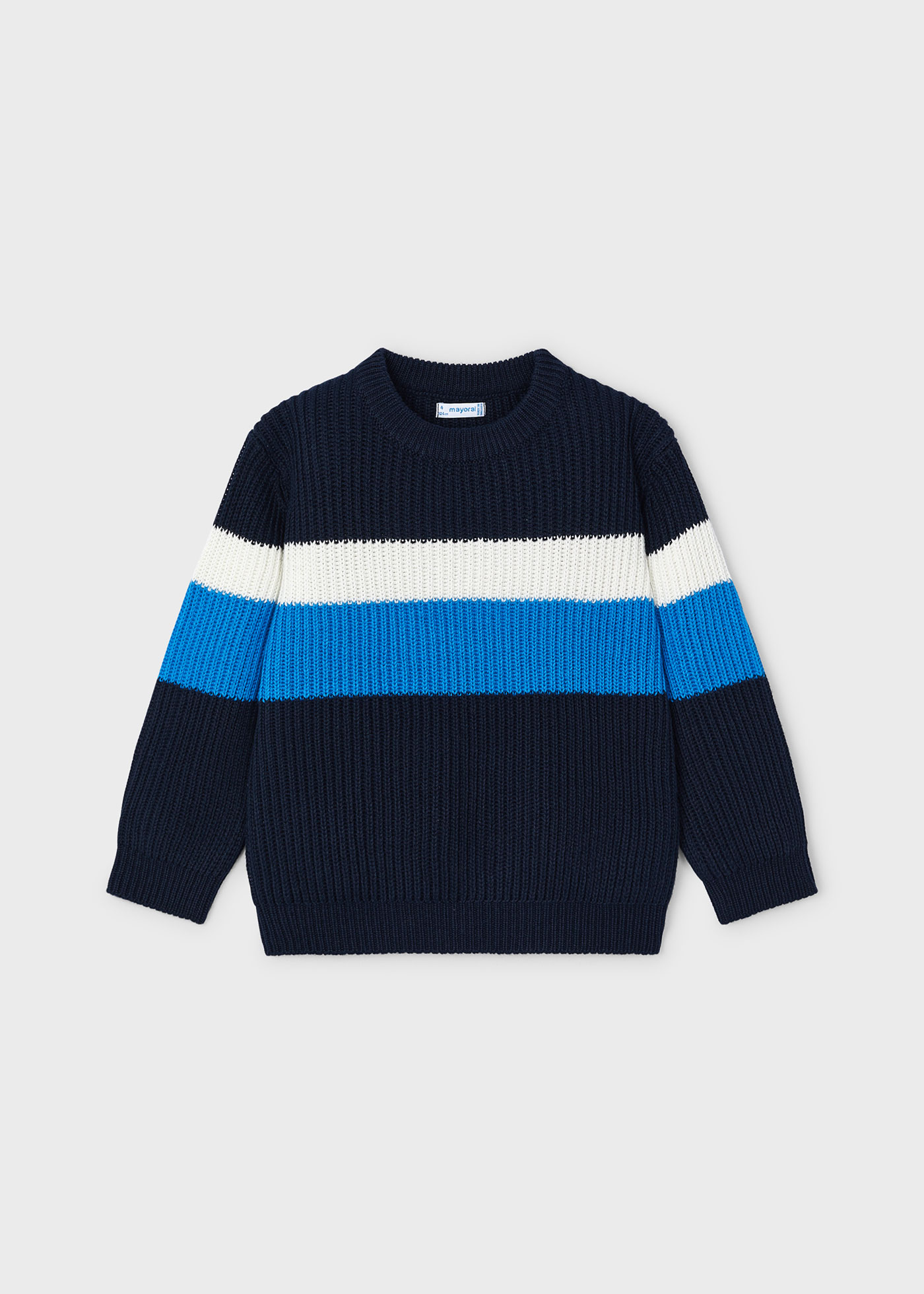 Boy Striped Ribbed Jumper