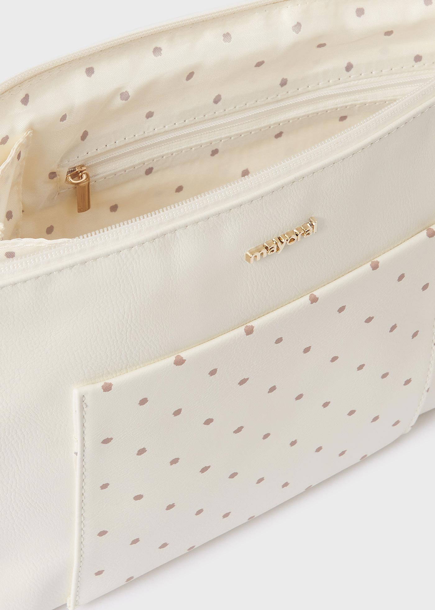 Polka dots toiletry bag