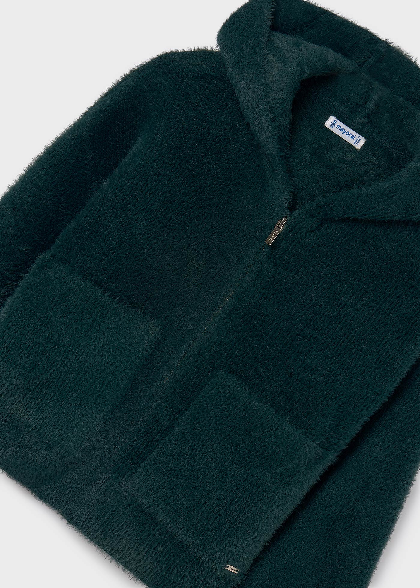 Girl Tricot Zip Hoodie