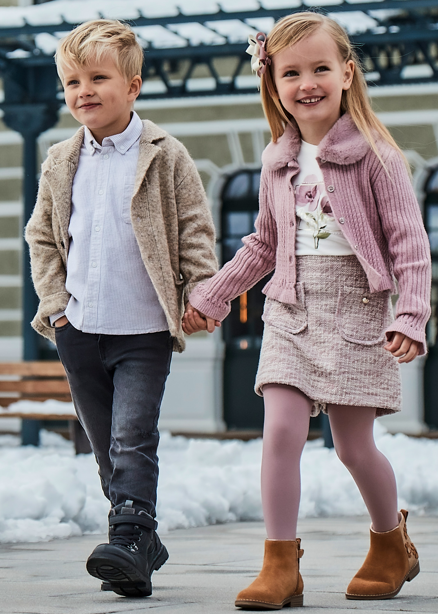 Boy Basic Fitted Jeans