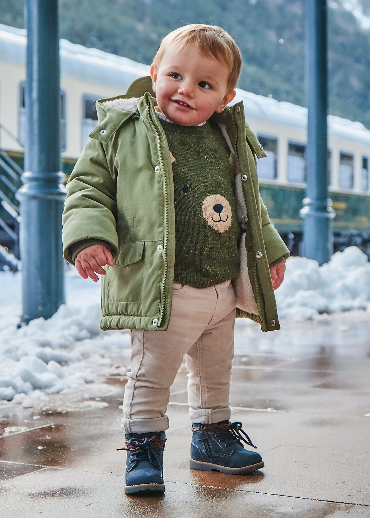 Baby Basic Corduroy Trousers