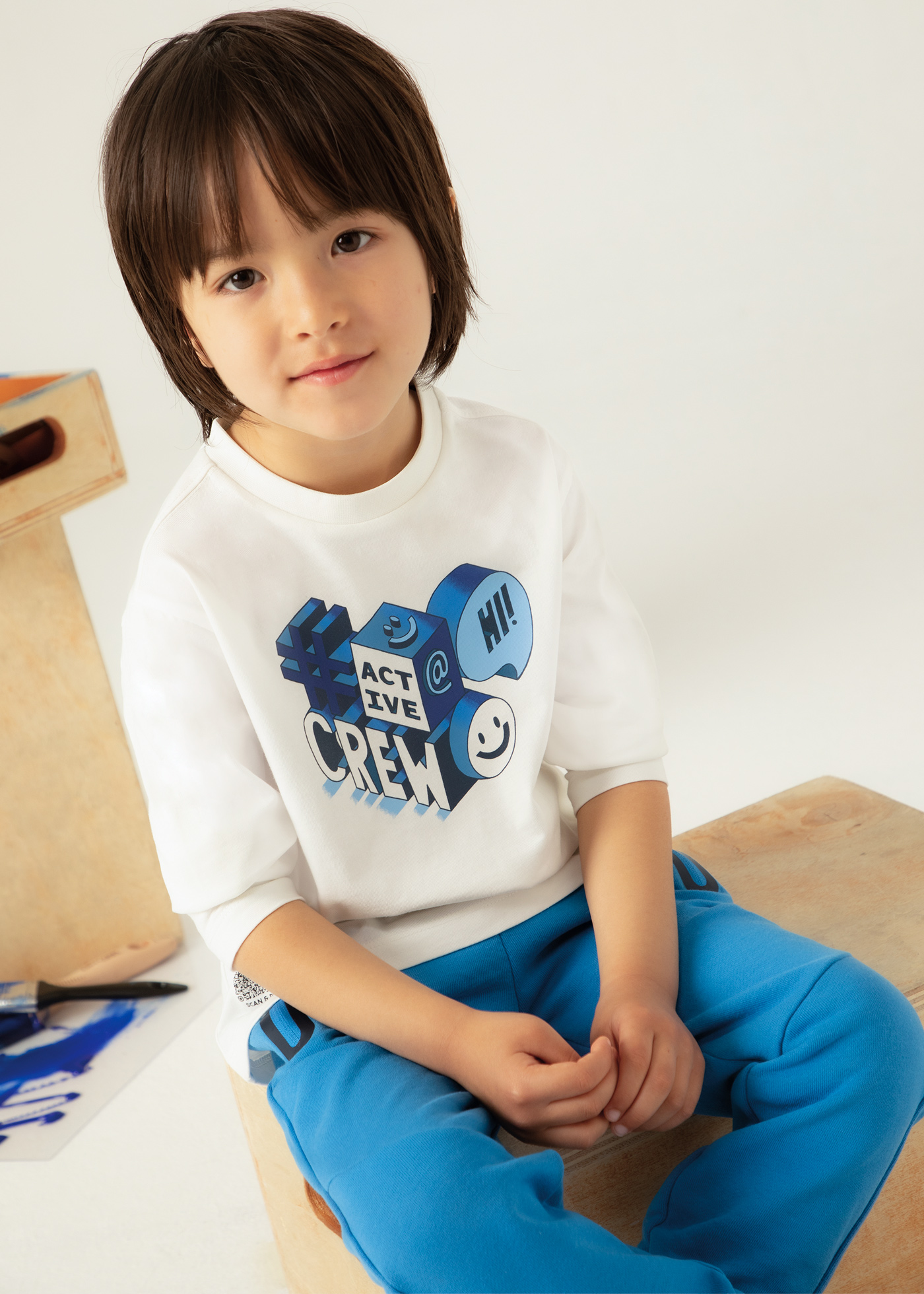 Boy Interactive QR Game T-Shirt