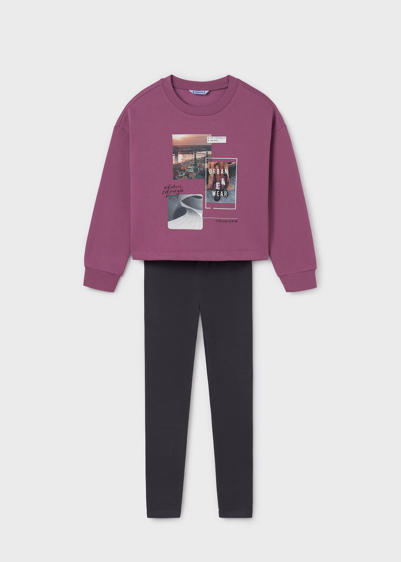 Girl Leggings and Jumper Set