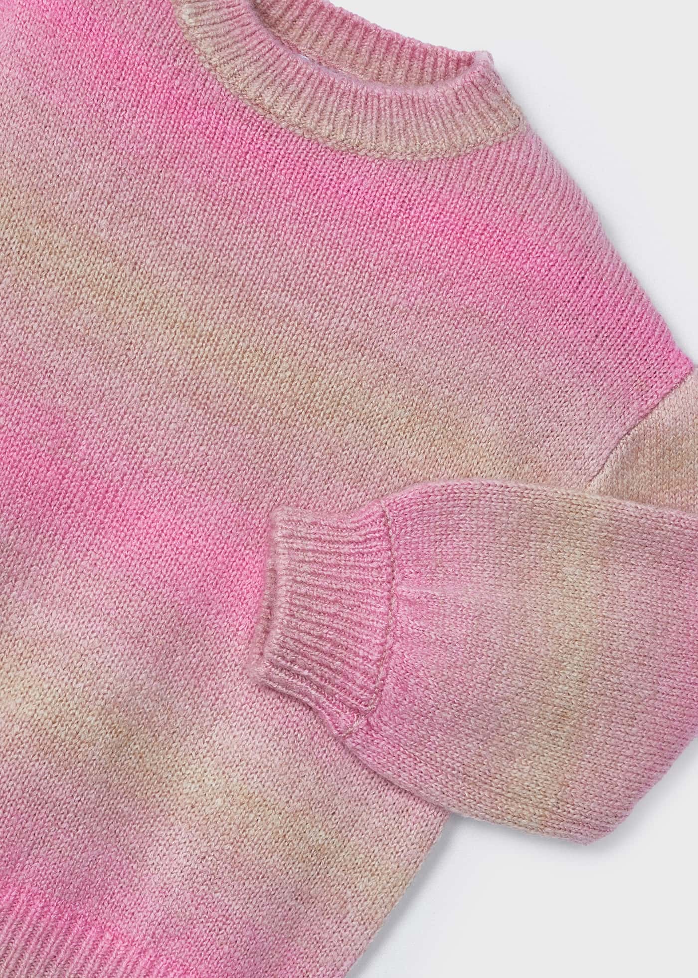 Girl Gradient Striped Jumper