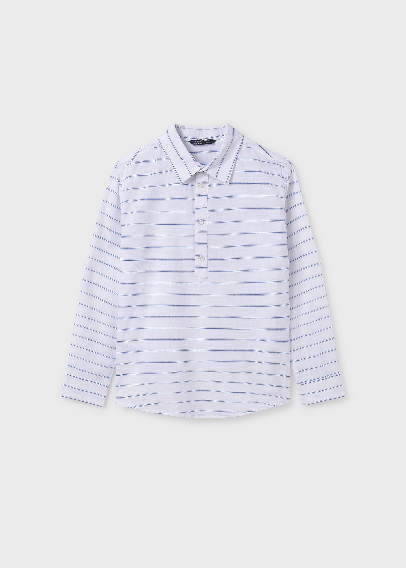 Boy long sleeve polo shirt