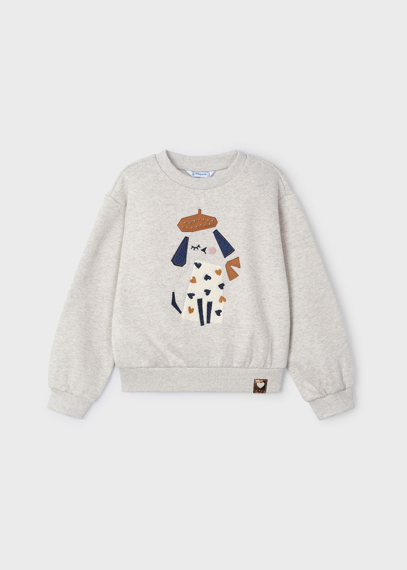 Girl Embroidered Sweatshirt