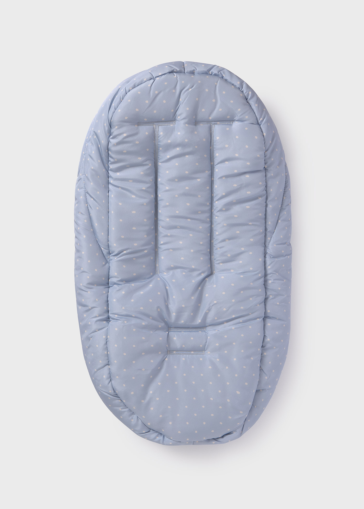 Baby polka dots footmuff