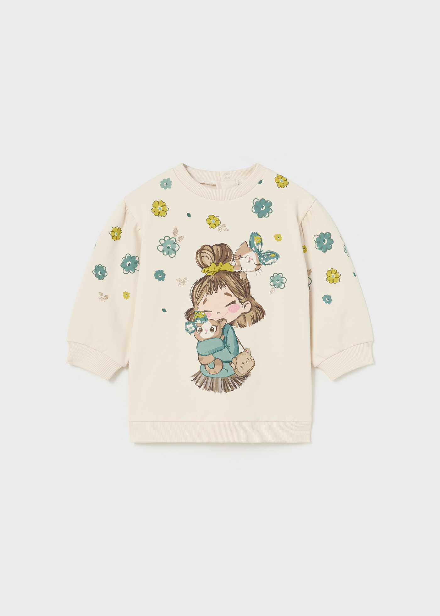 Baby Print Jumper Dress