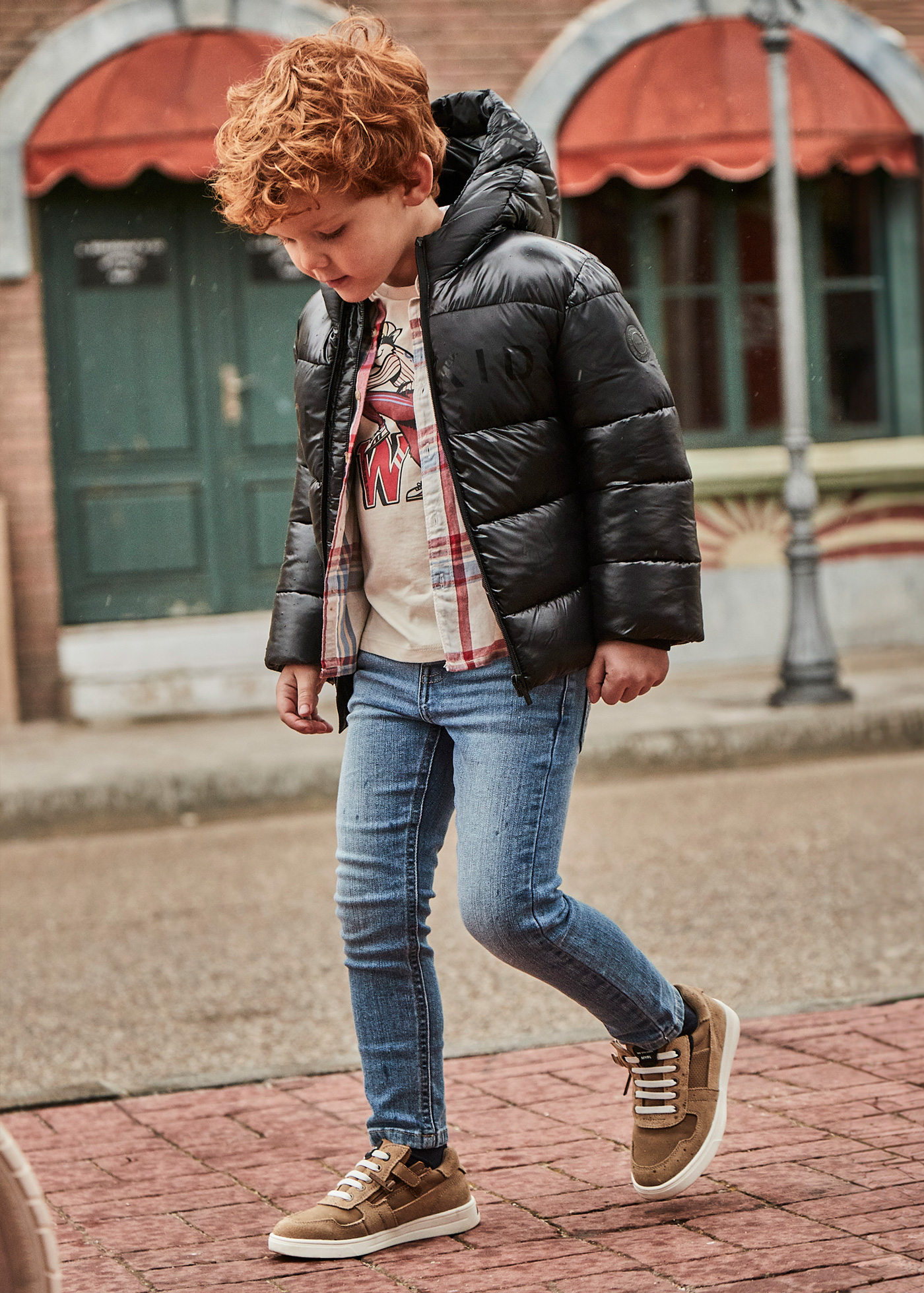 Boy Basic Fitted Jeans