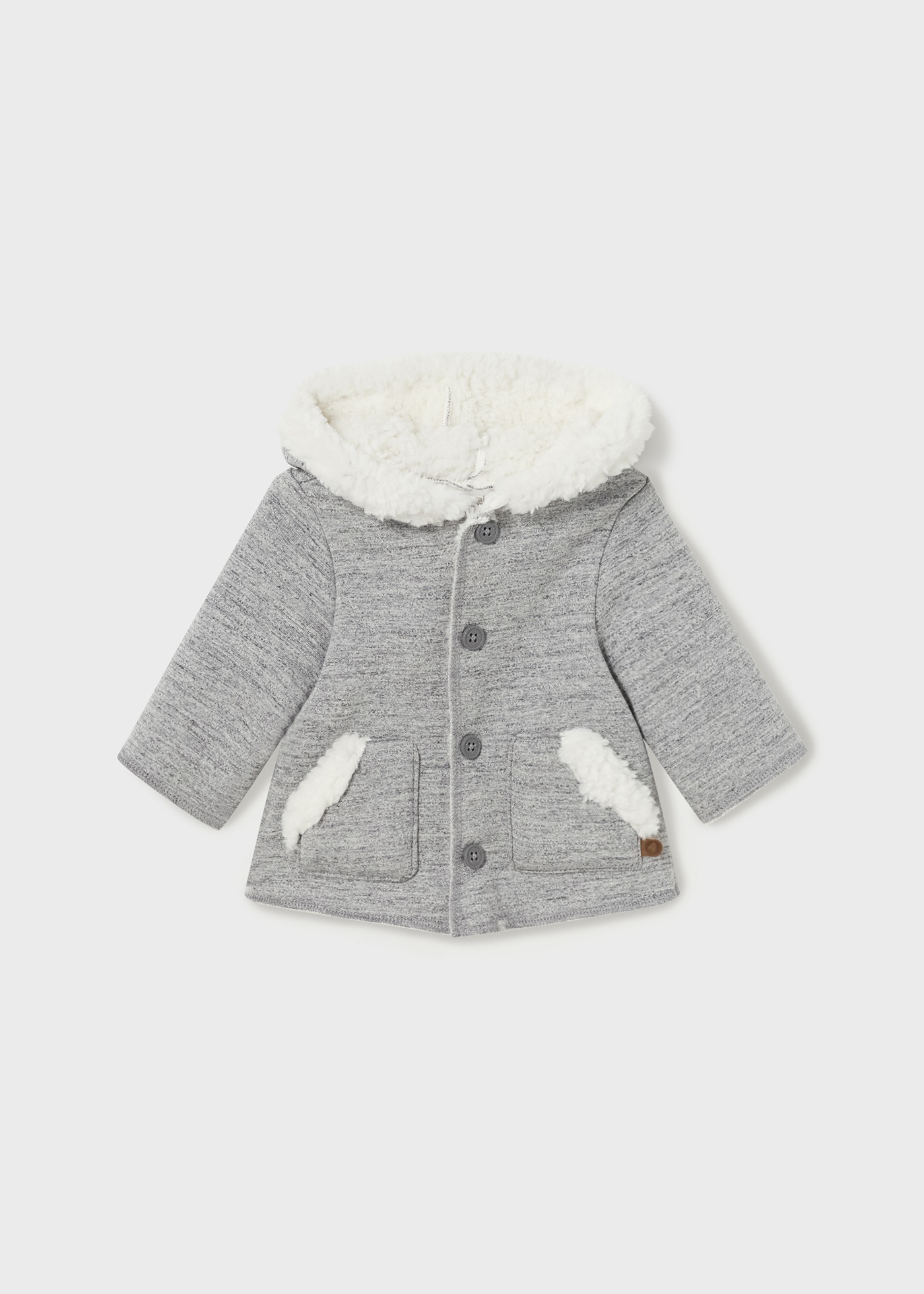 Newborn Boy Double-Faced Coat