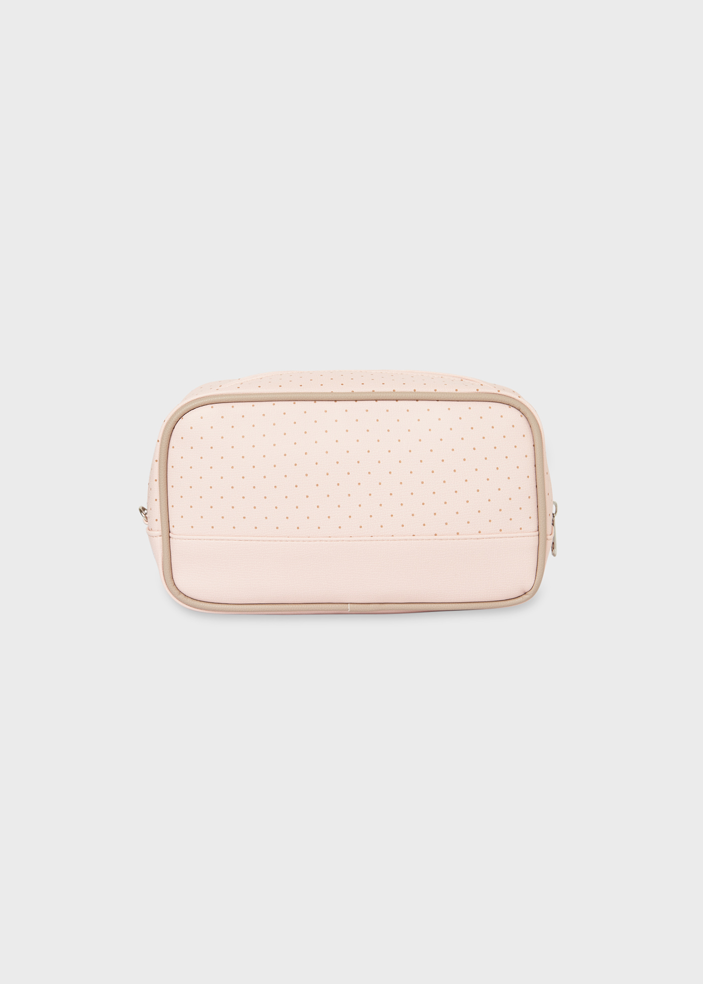 Polka dot toiletry bag