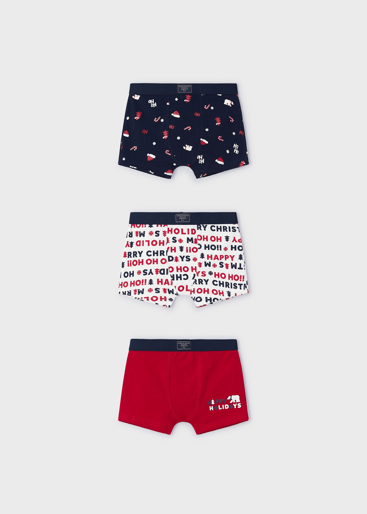 Boy Set of 3 Boxers