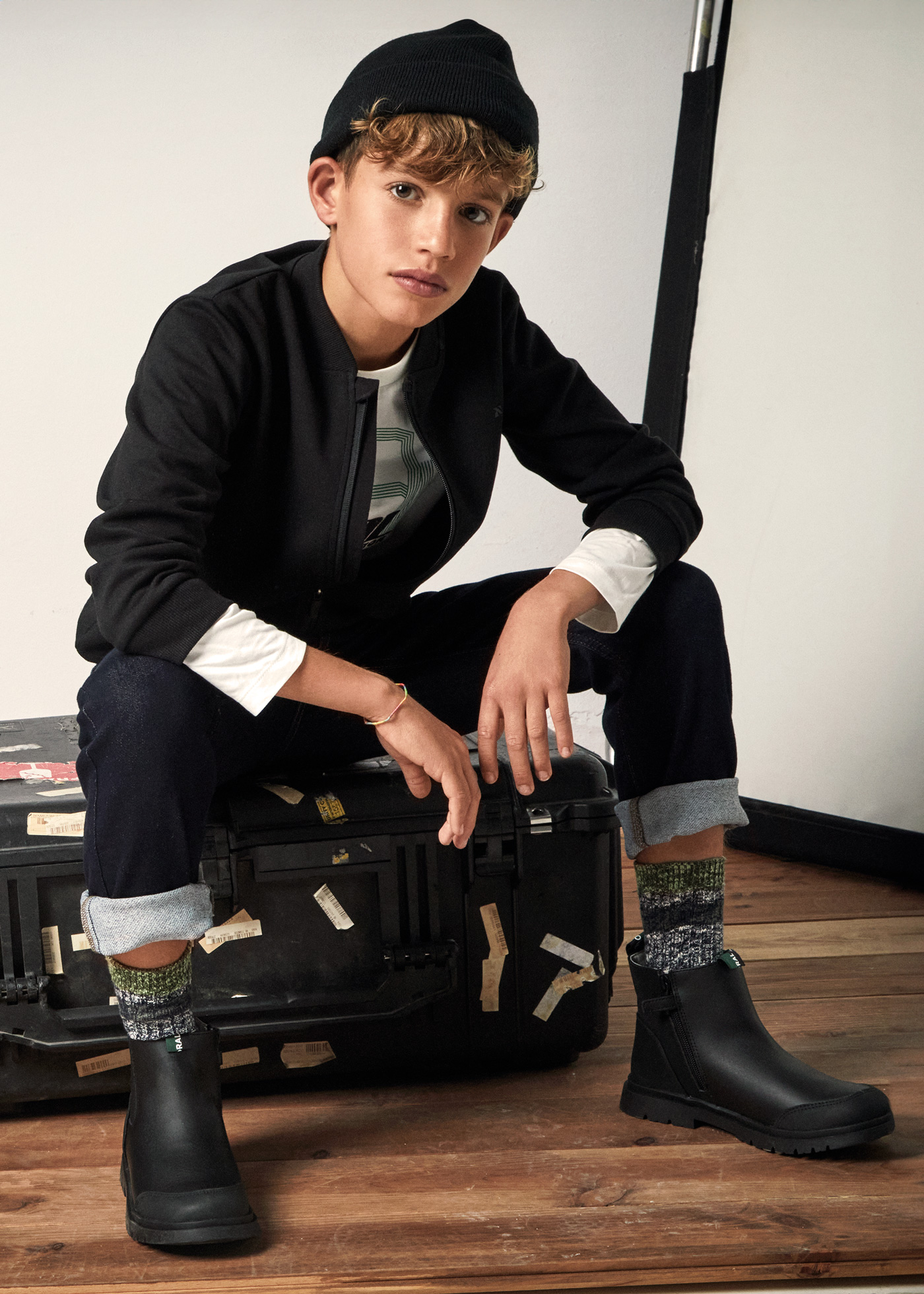 Boy Basic Fitted Jeans