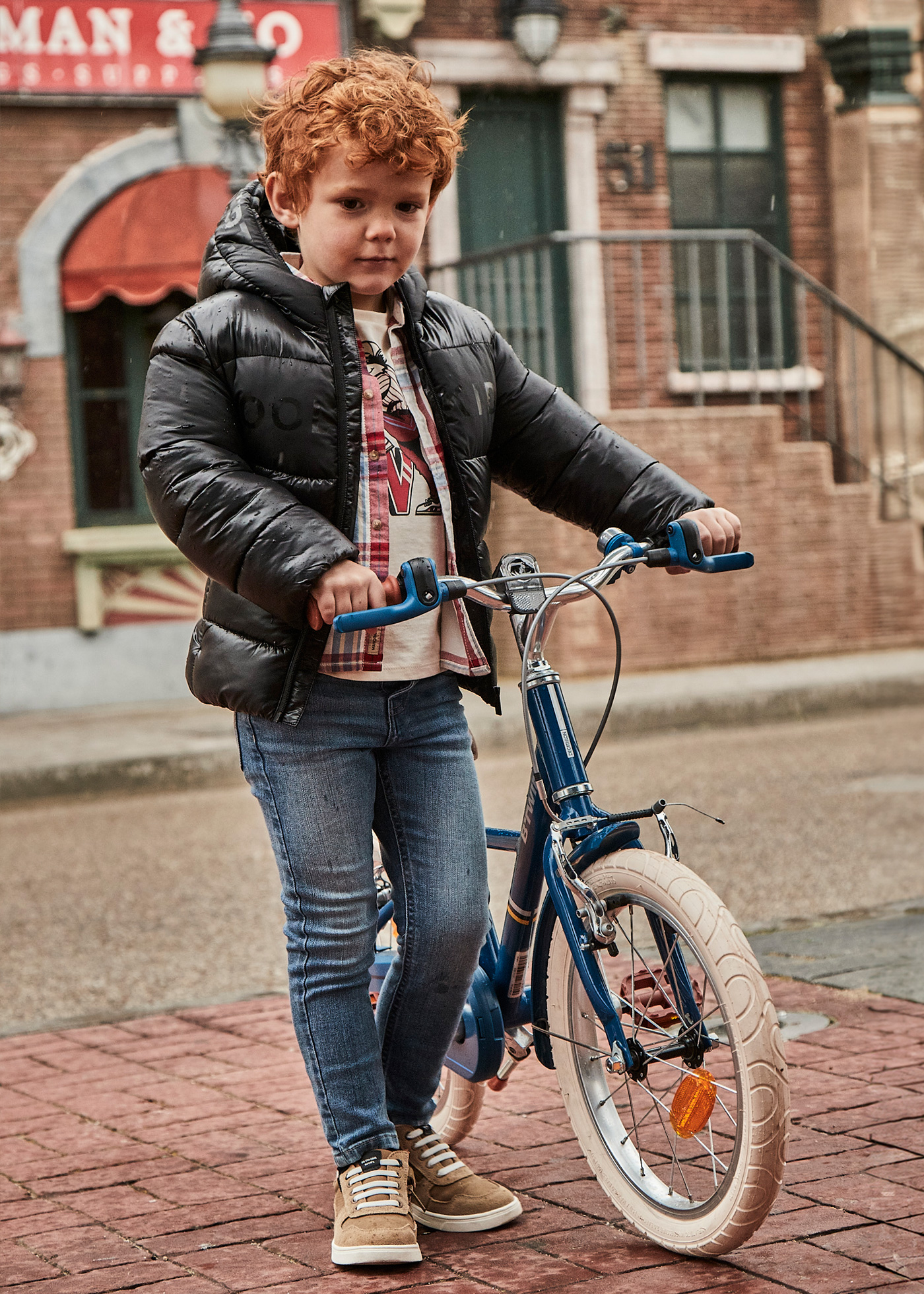 Boy Basic Fitted Jeans