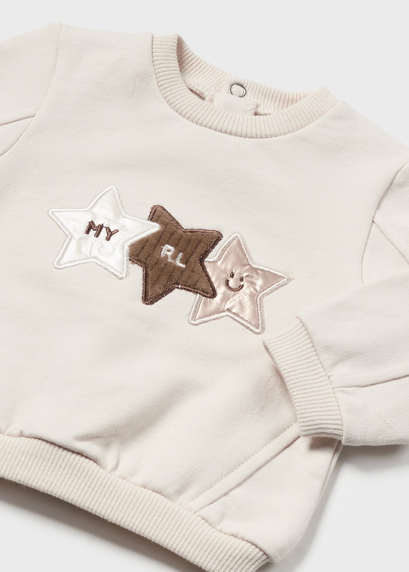 Newborn Boy Print Sweatshirt