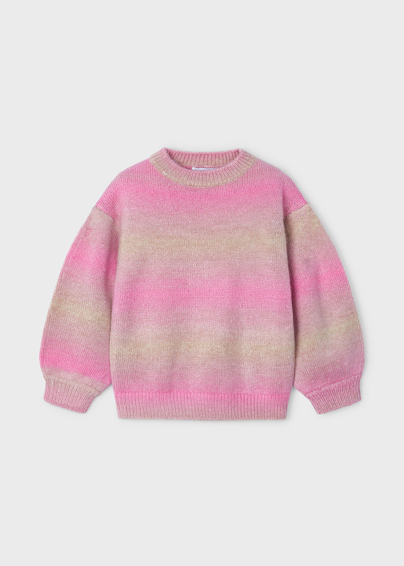 Girl Gradient Striped Jumper