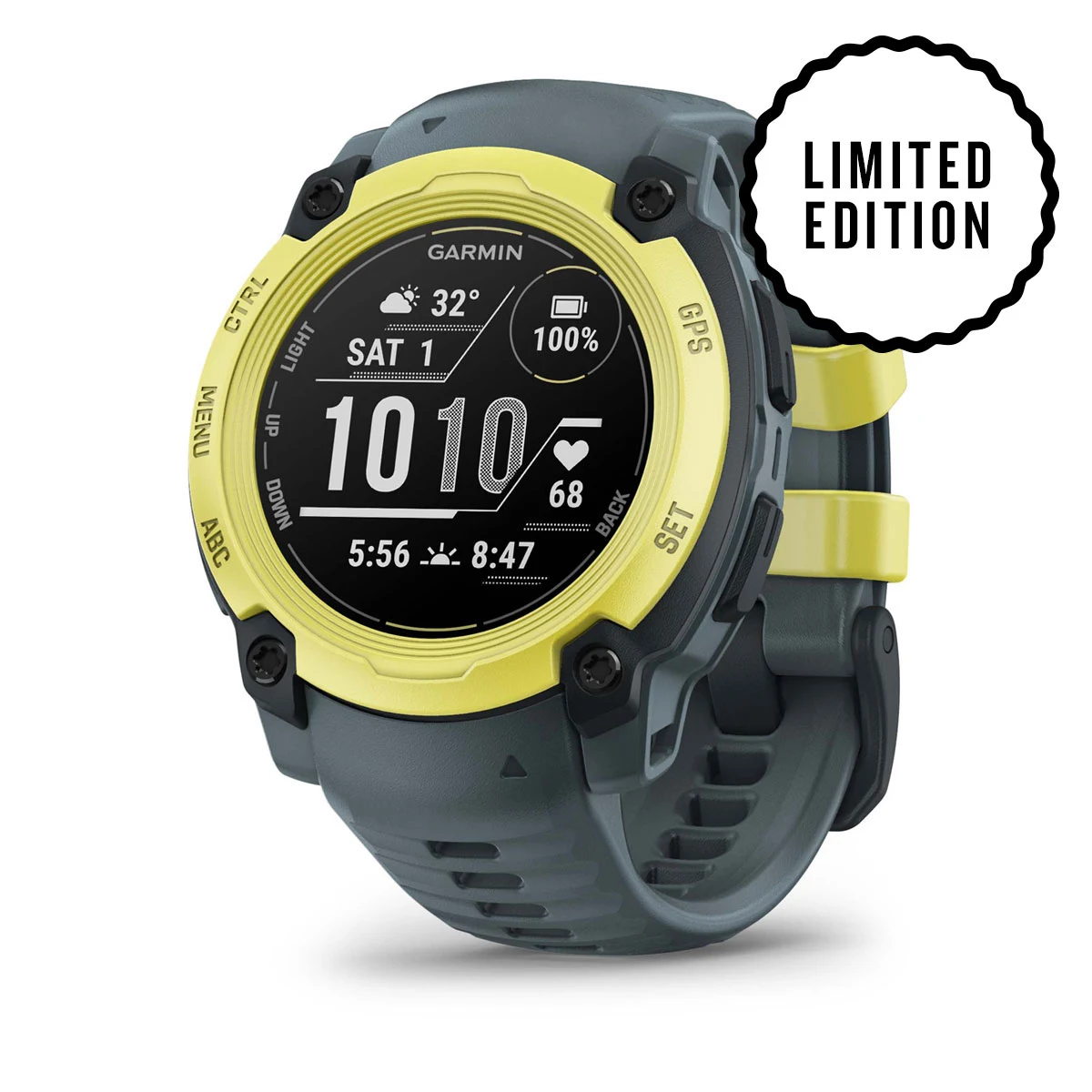 Instinct® E – 40 mm Electric Lime with Twilight Band