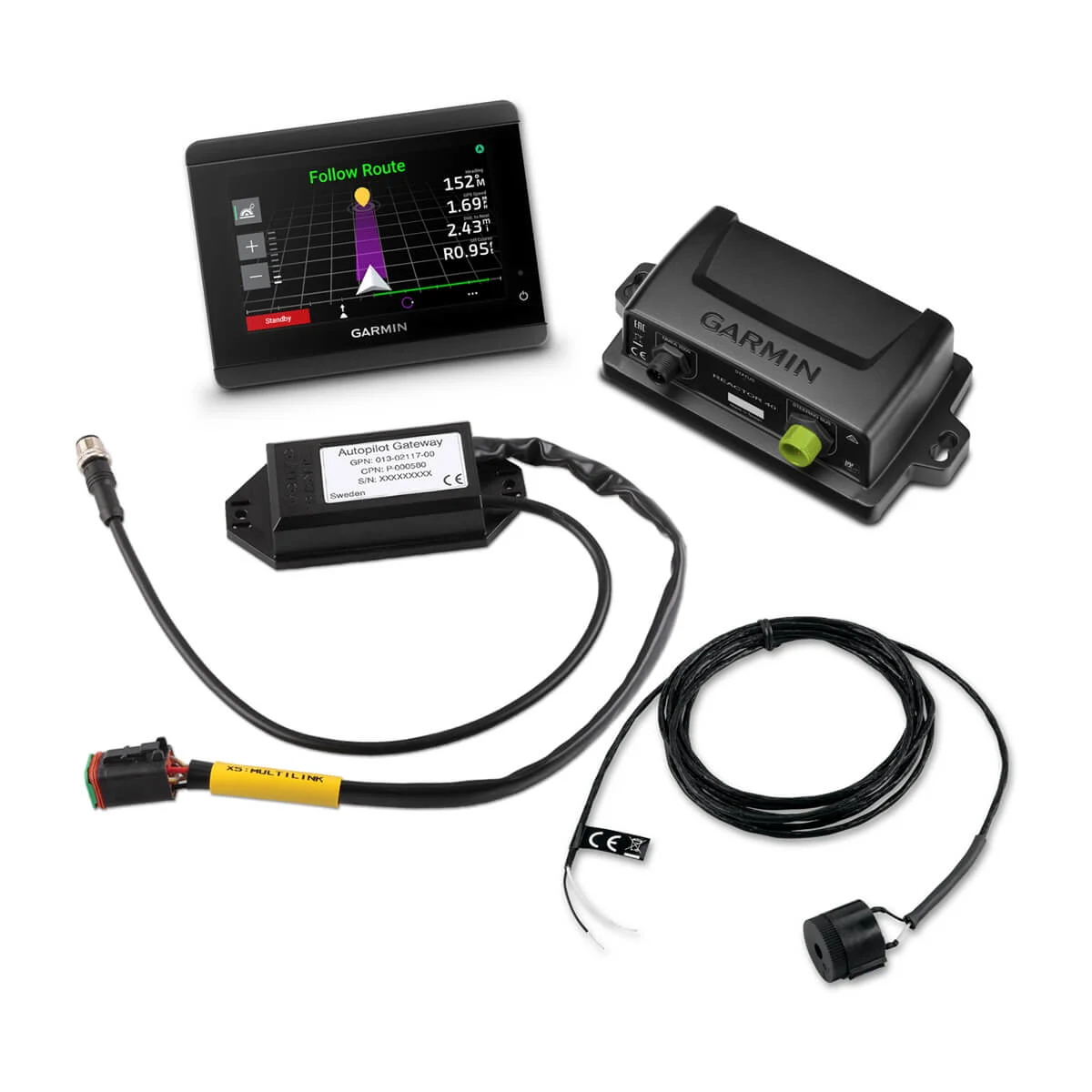 Reactor™ 40 Steer-by-wire Corepack for Yamaha® Helm Master® with GHC™ 50 With GHC™ 50 Autopilot Instrument