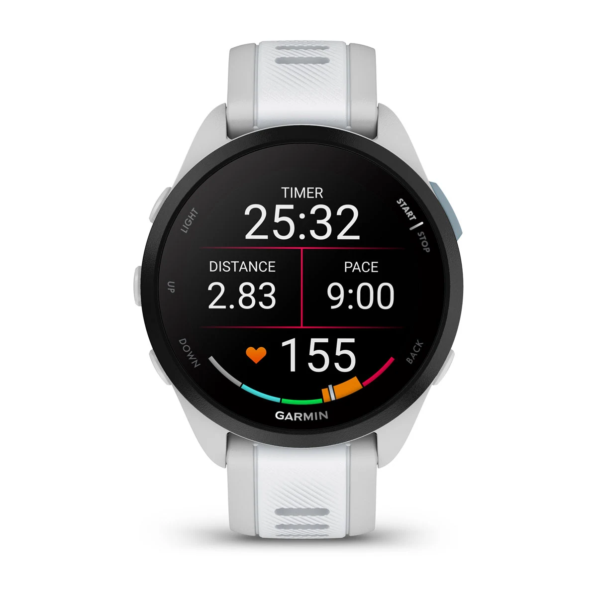 Forerunner® 165 Music Mist Gray/Whitestone