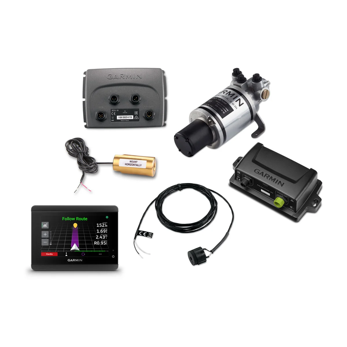 Compact Reactor™ 40 Hydraulic Autopilot with GHC™ 50 and Shadow Drive™ Pack With GHC™ 50 and Shadow Drive