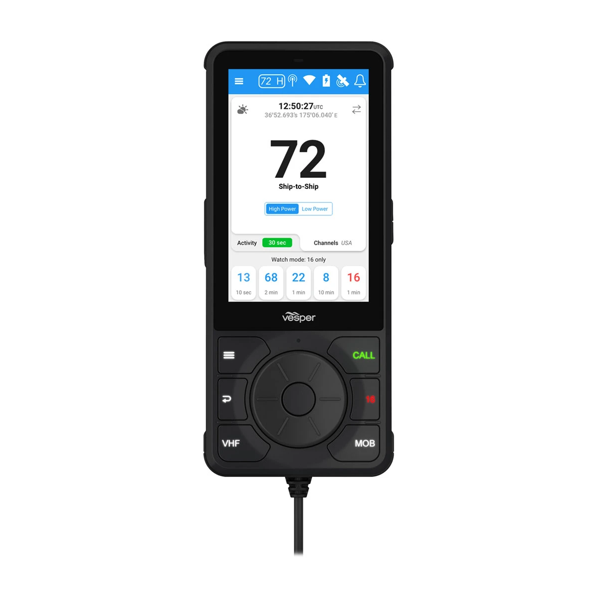 Cortex™ H1 and H1P Handsets Tethered Handset
