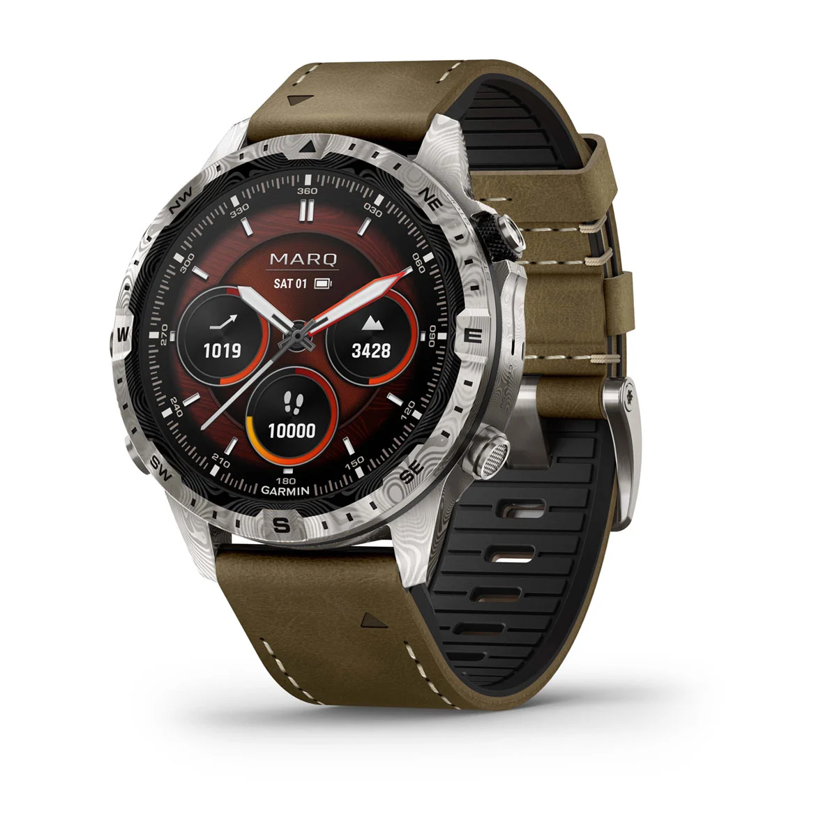 MARQ® Adventurer (Gen 2) - Damascus Steel Edition Modern Tool Watch