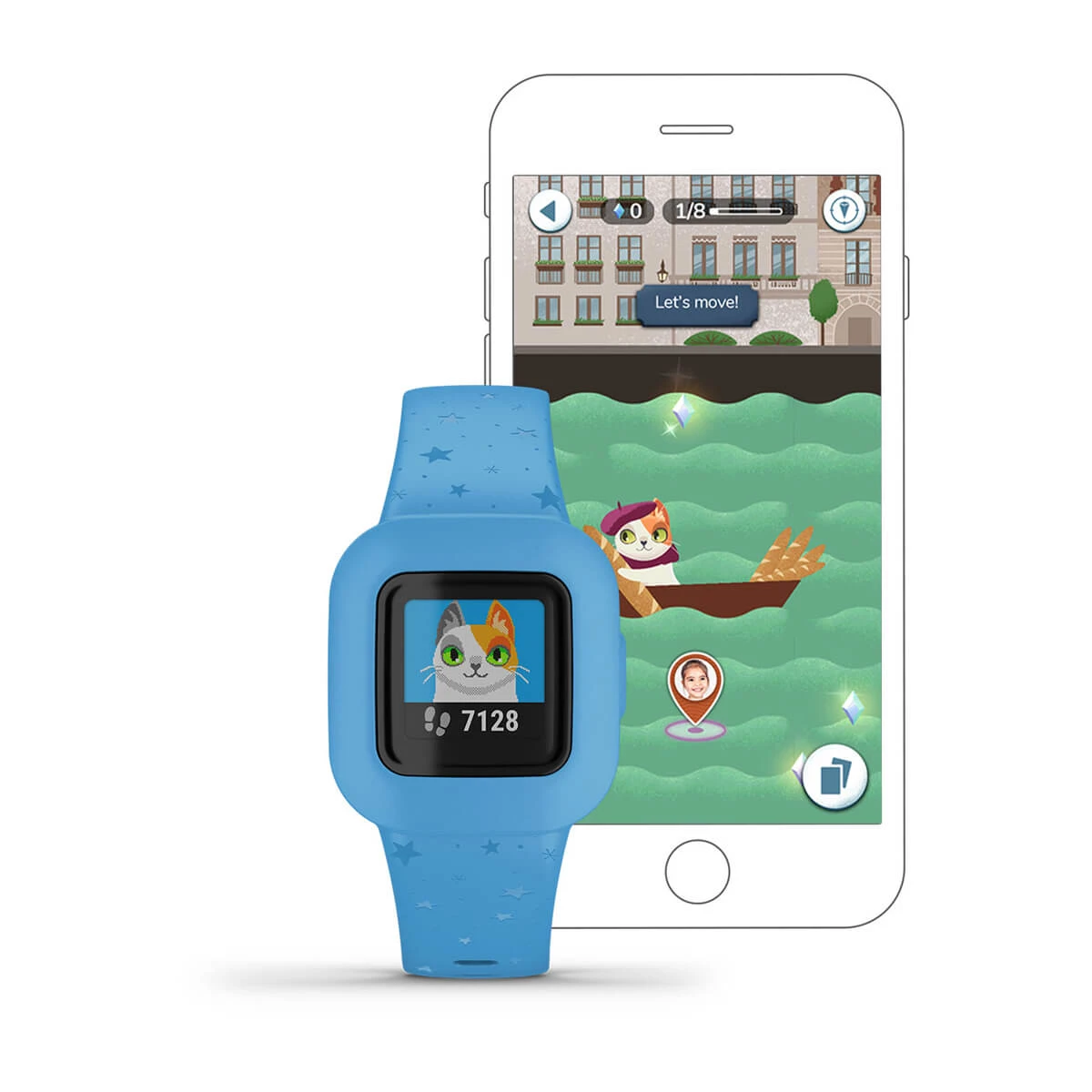 vívofit® jr. 3 (Garmin) Blue Stars