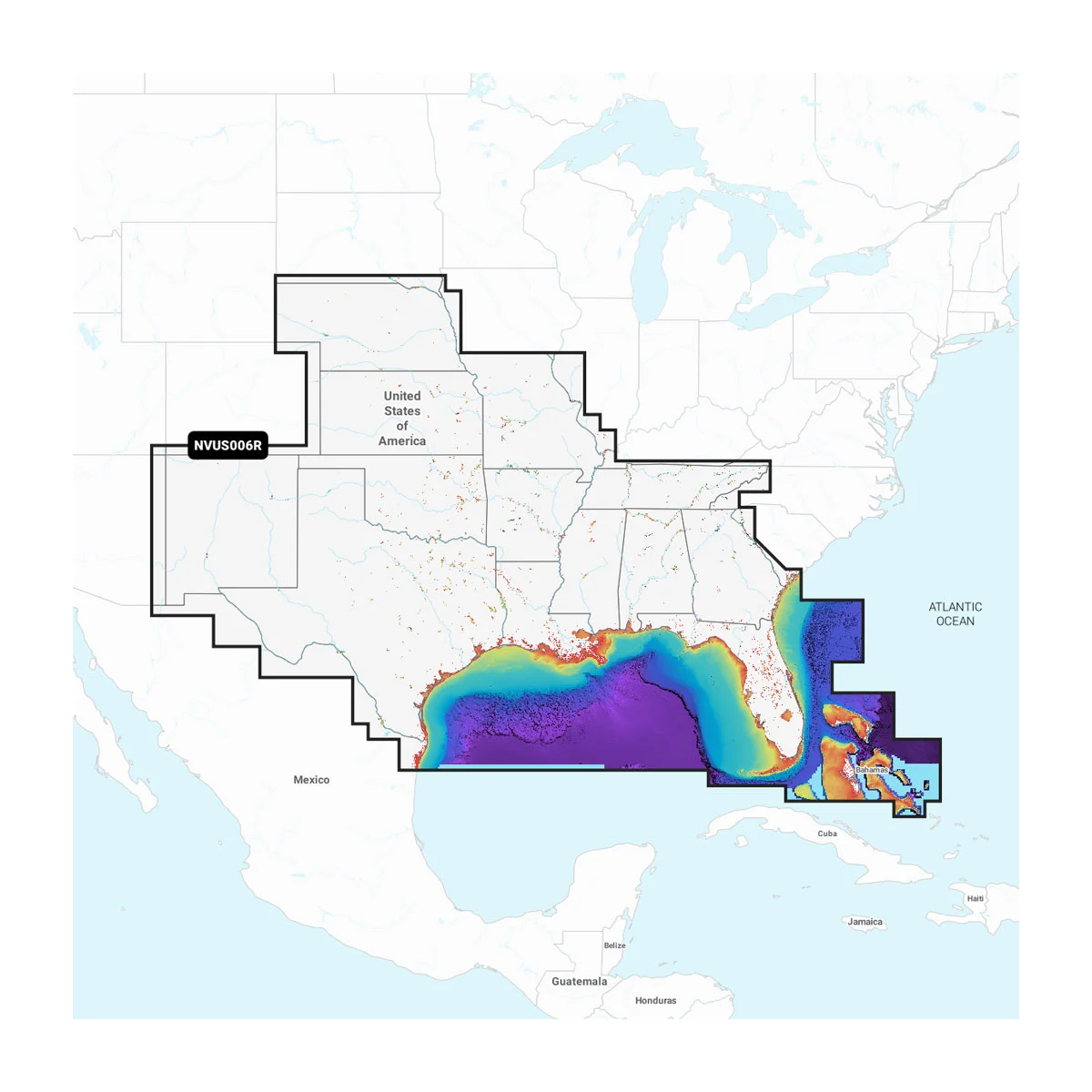 US006R - U.S. South - Lakes, Rivers and Coastal Marine Charts Garmin Navionics Vision+™ | NVUS006R | Download and One-year Subscription