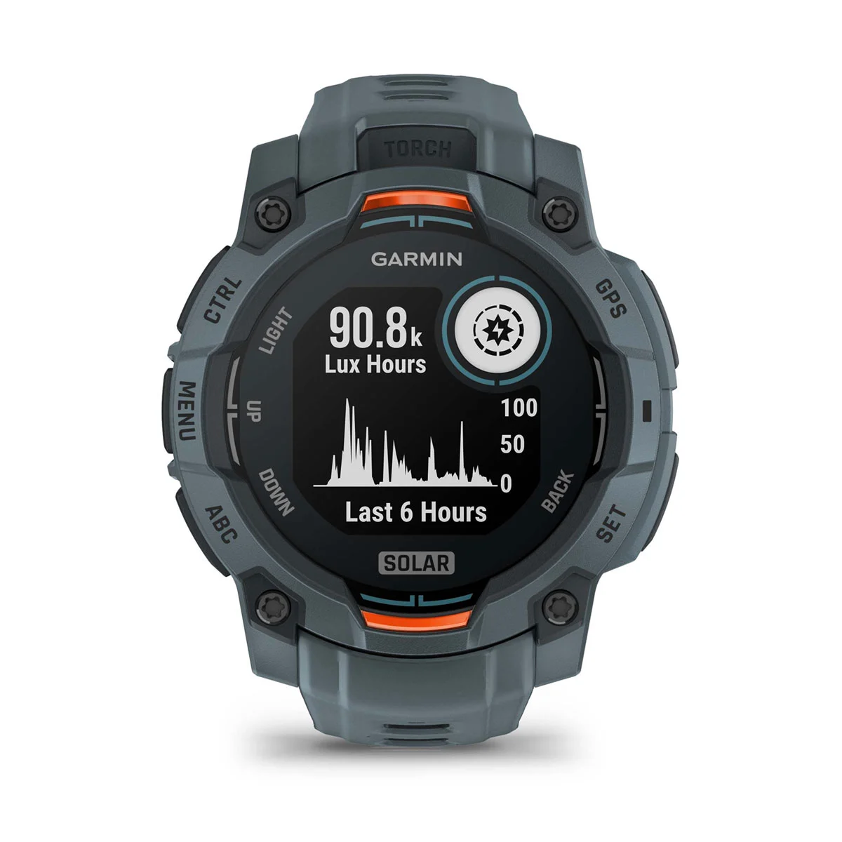 Instinct® 3 – 45 mm, Solar Twilight with Twilight Band