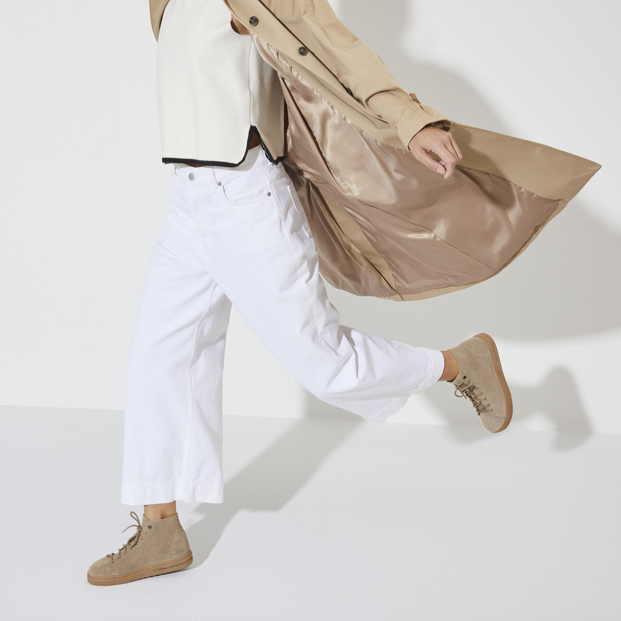 Bend Mid Decon Natural Leather Nubuck