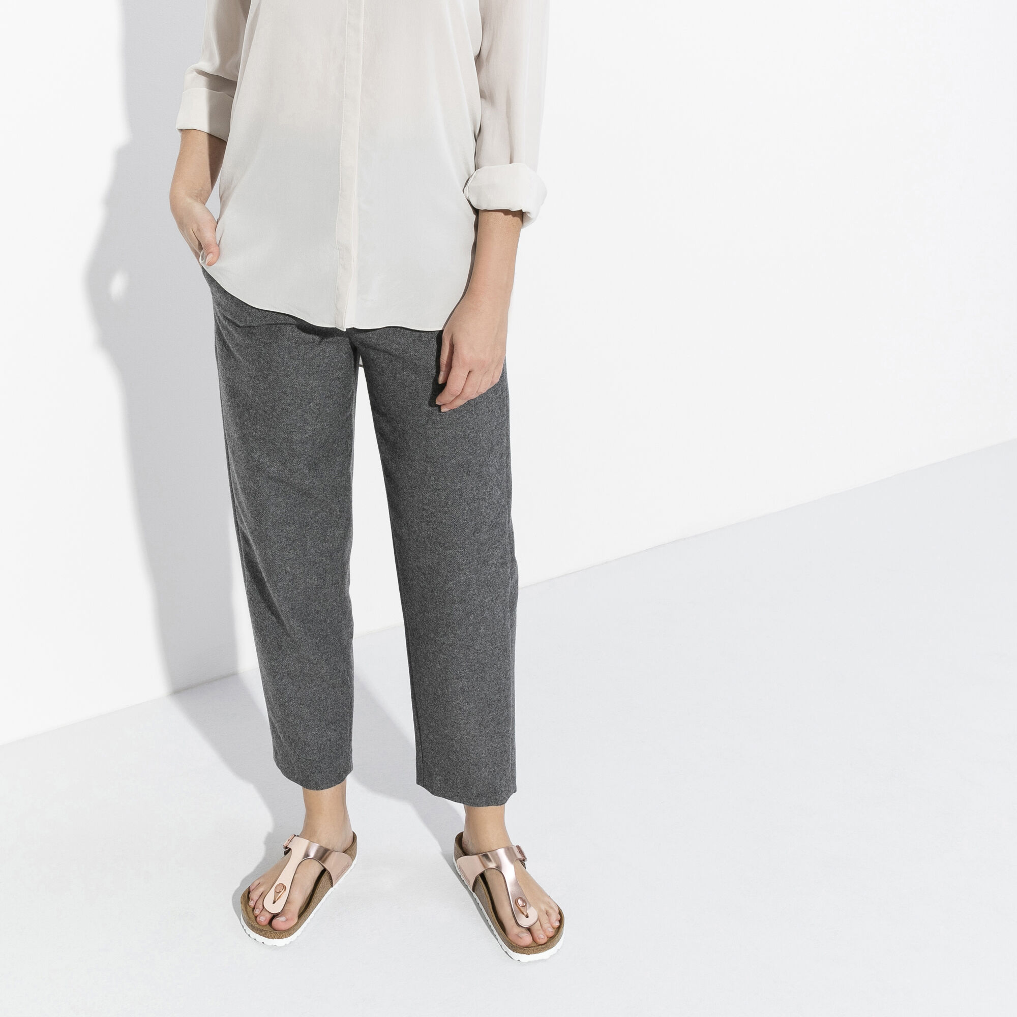 Gizeh Soft Footbed Natural Leather