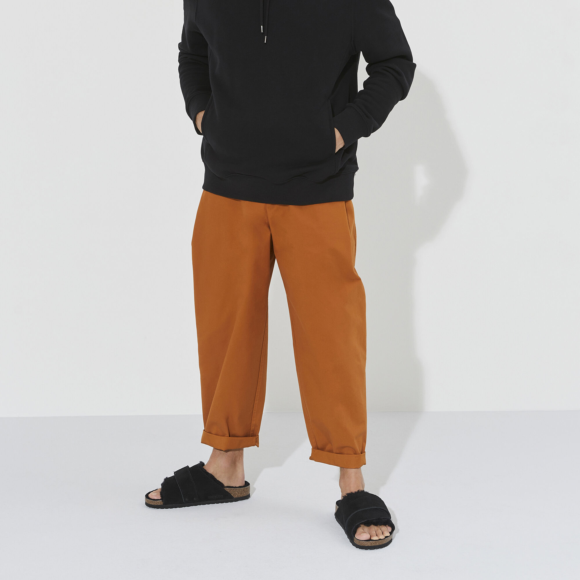 Kyoto Shearling Suede Leather