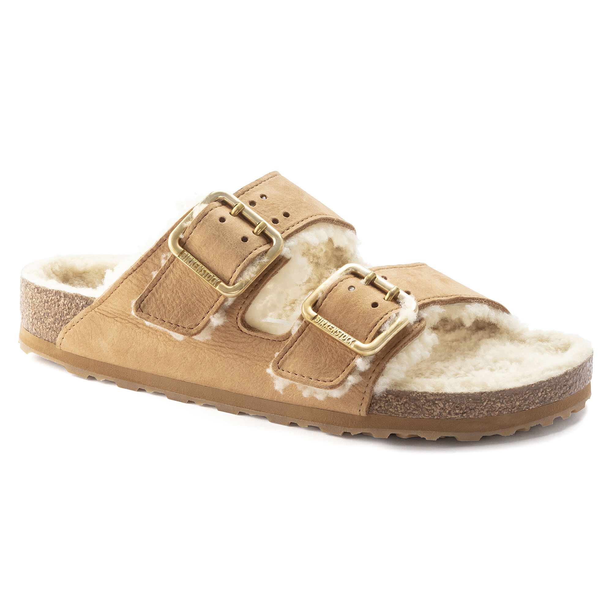 Arizona Bold Shearling Natural Leather Nubuck