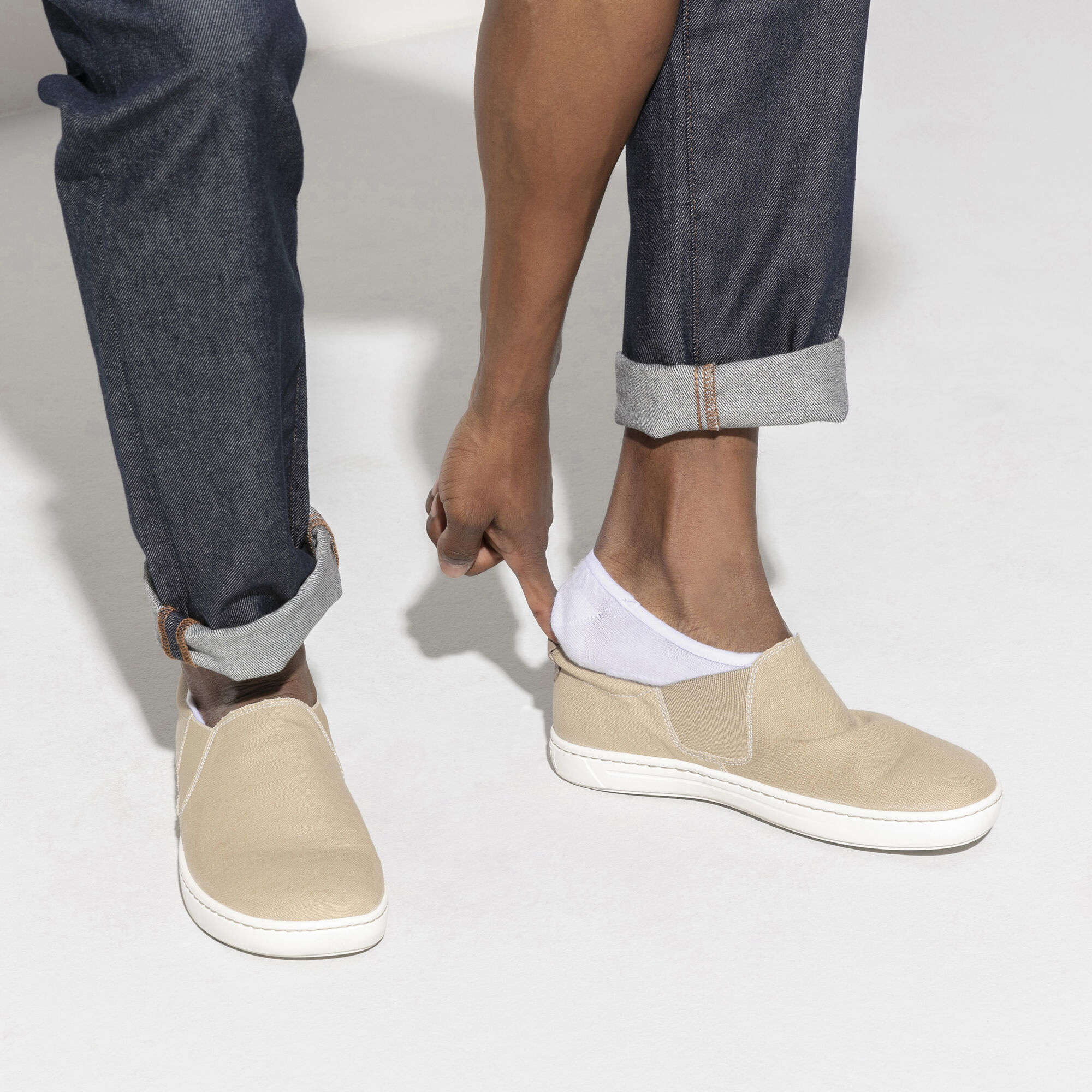 Cotton Sole Invisible Men Cotton/Polyamid/Elastane