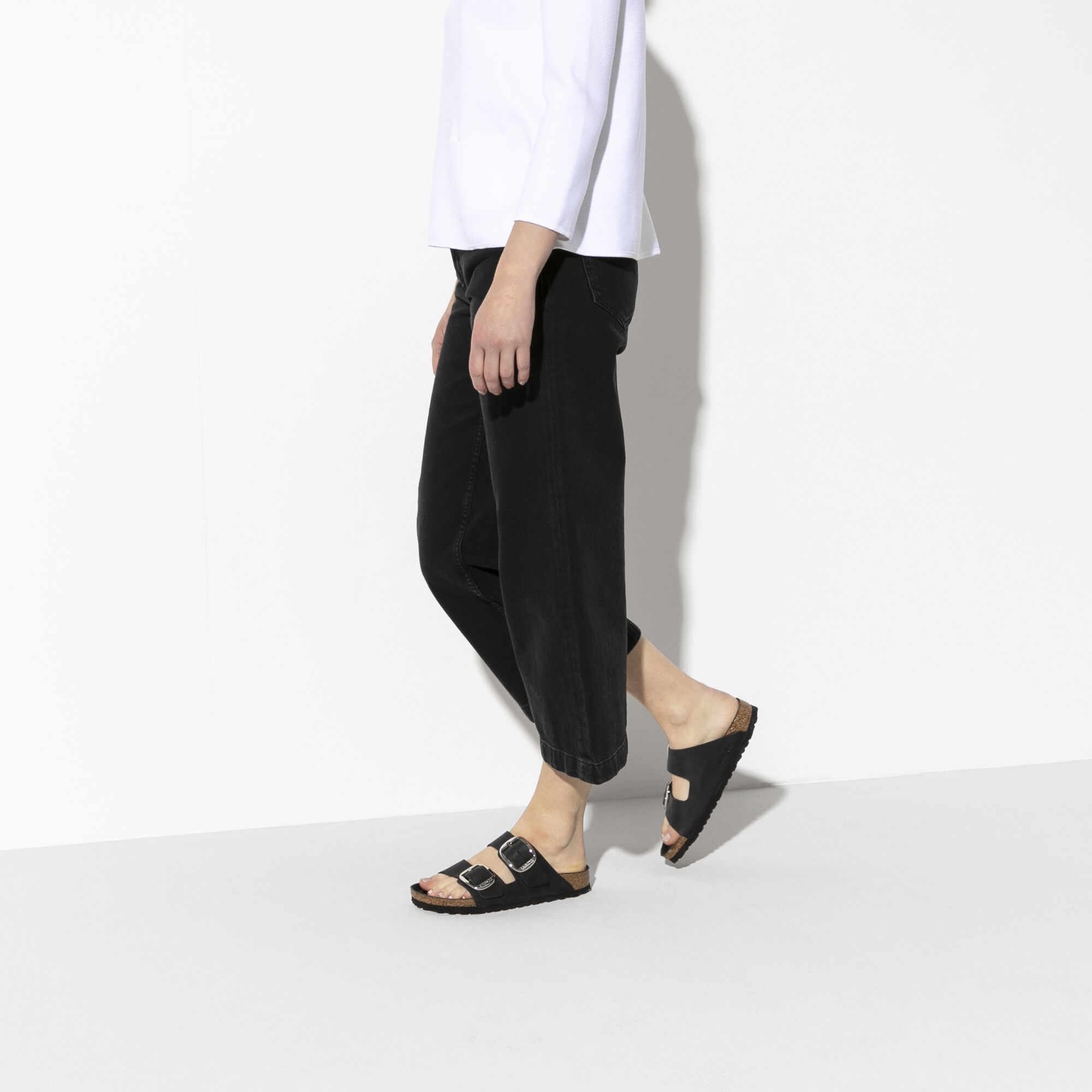 Arizona Big Buckle Natural Leather Oiled