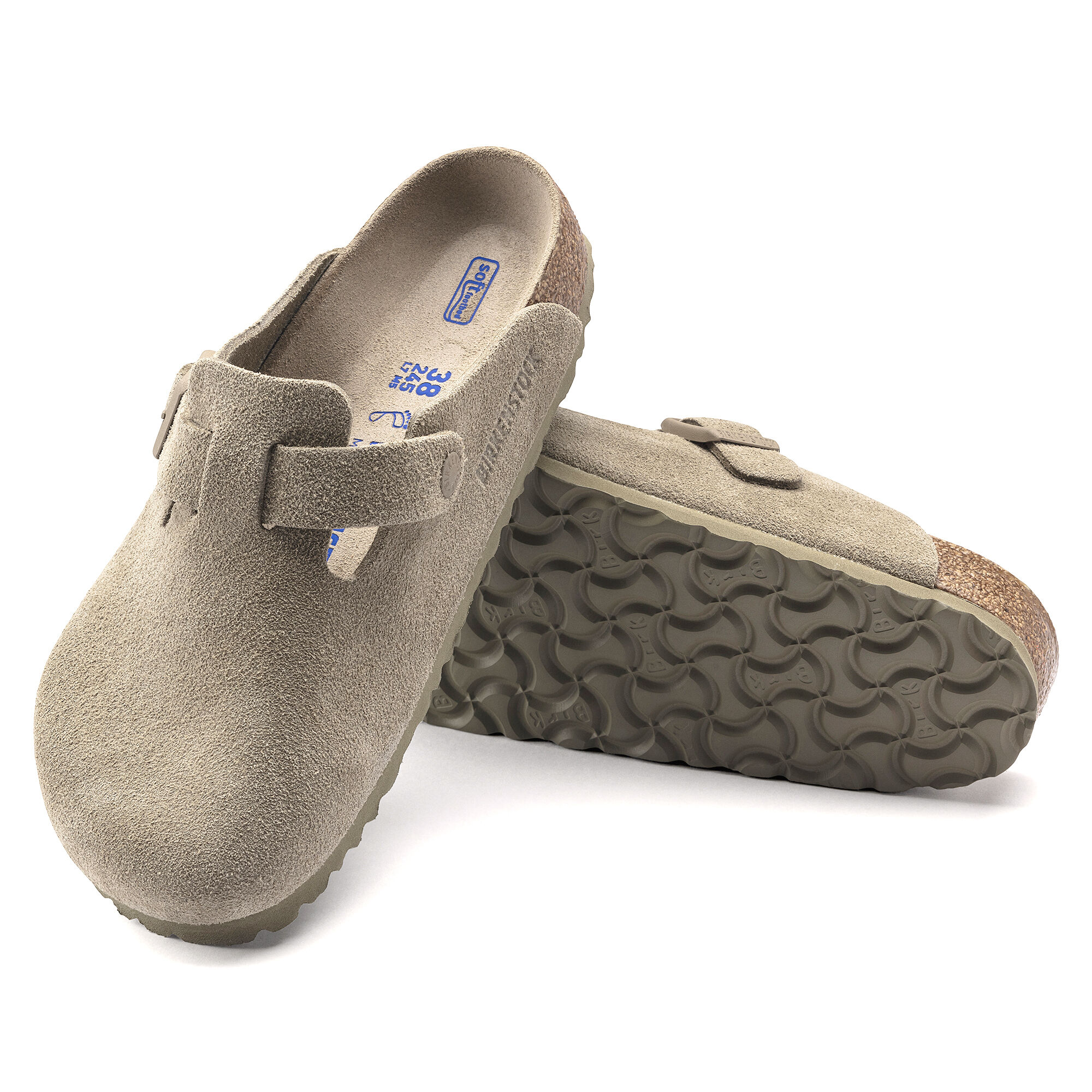 Boston Soft Footbed Suede Leather