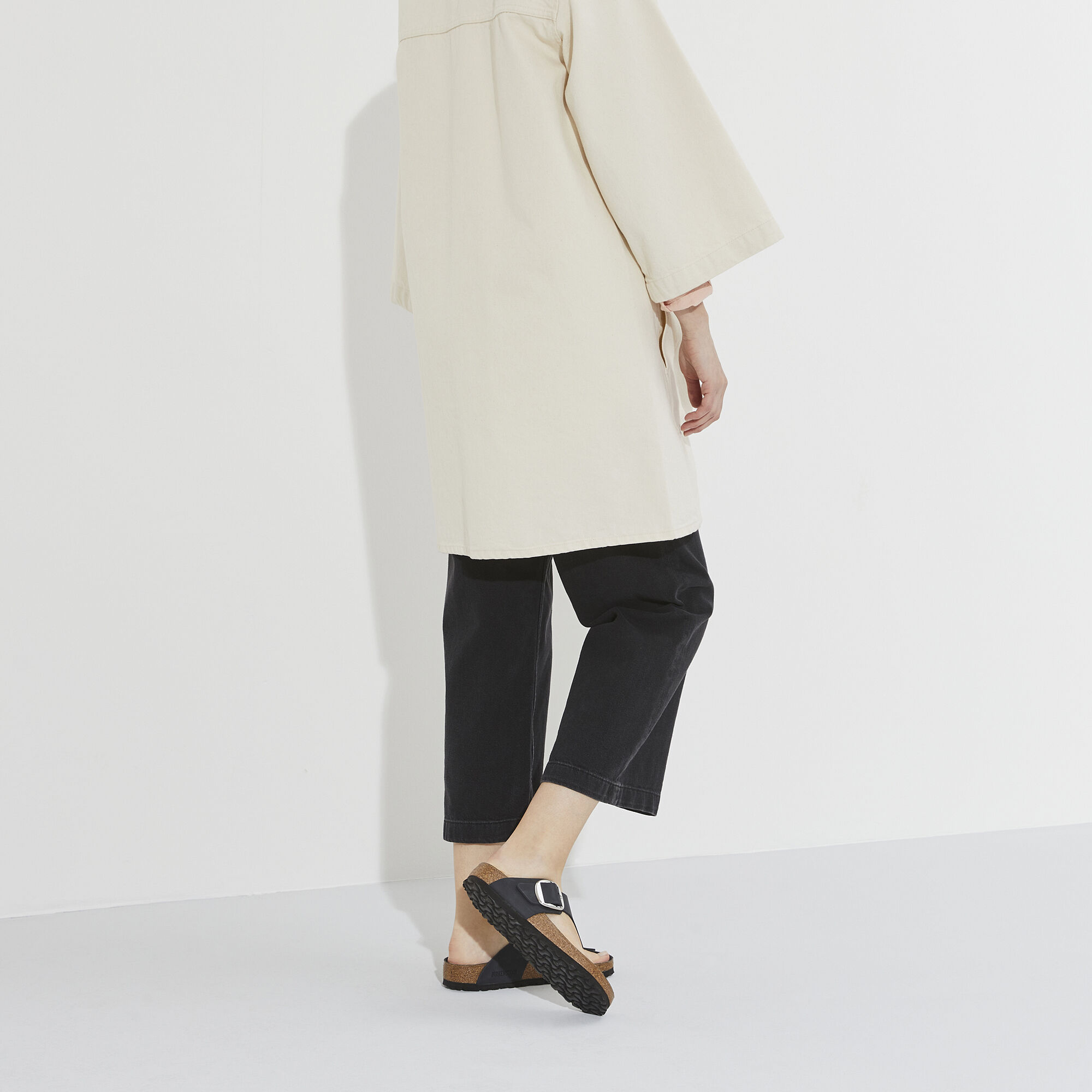 Gizeh Big Buckle Natural Leather Oiled