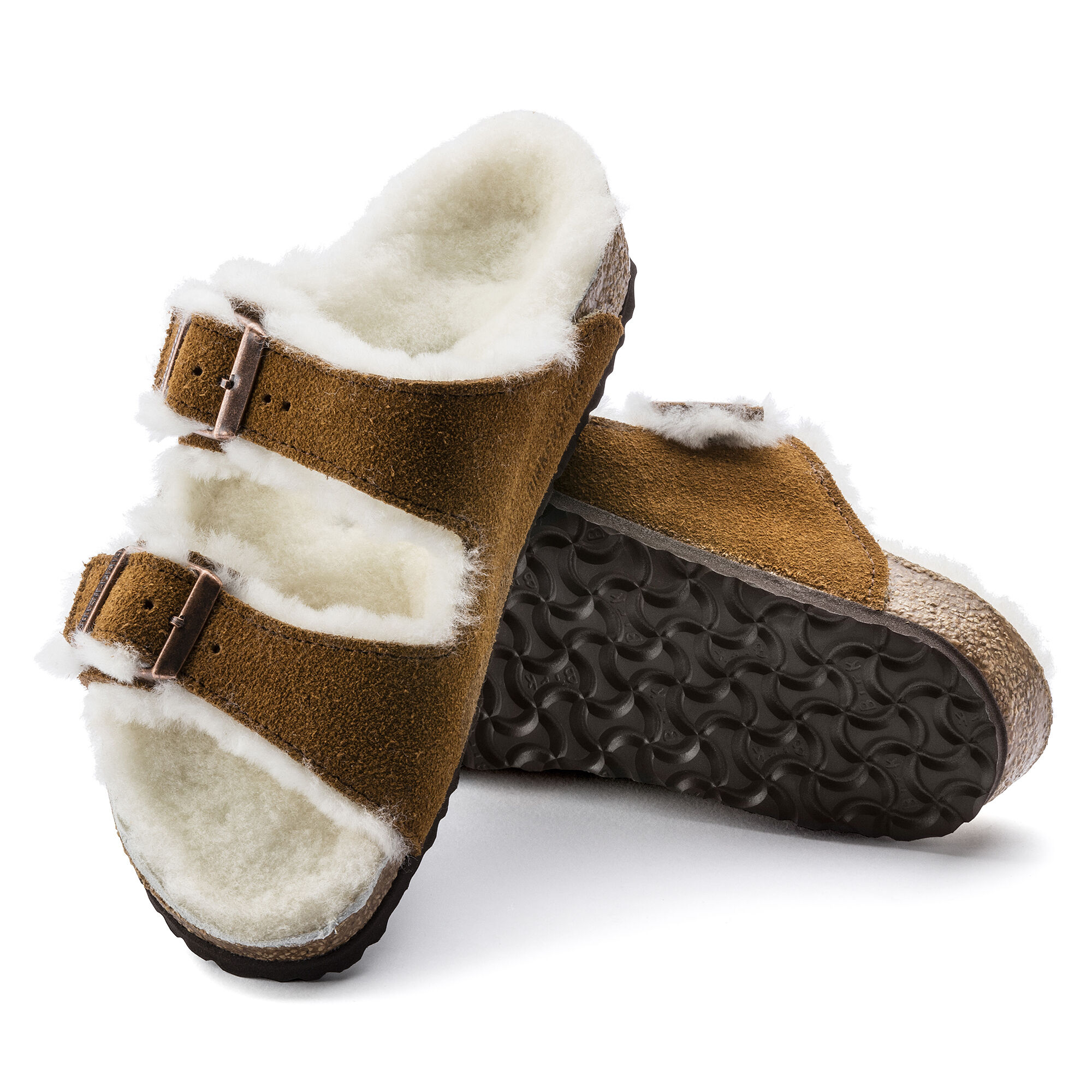 Arizona Shearling Kids Suede Leather
