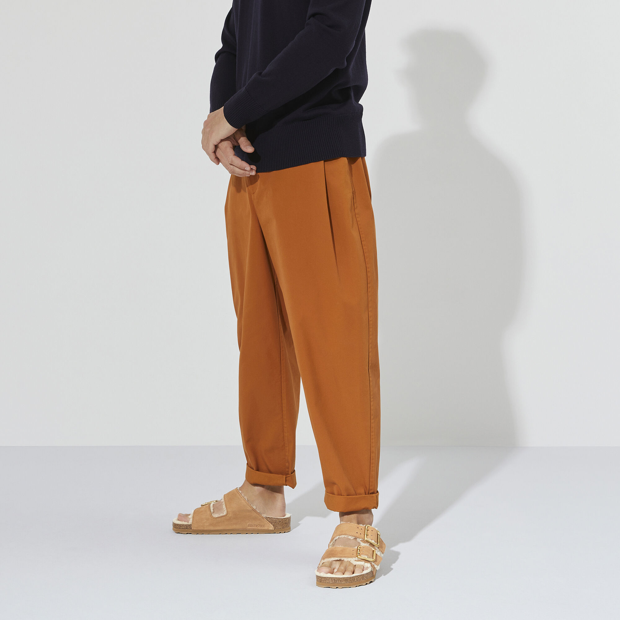 Arizona Bold Shearling Natural Leather Nubuck