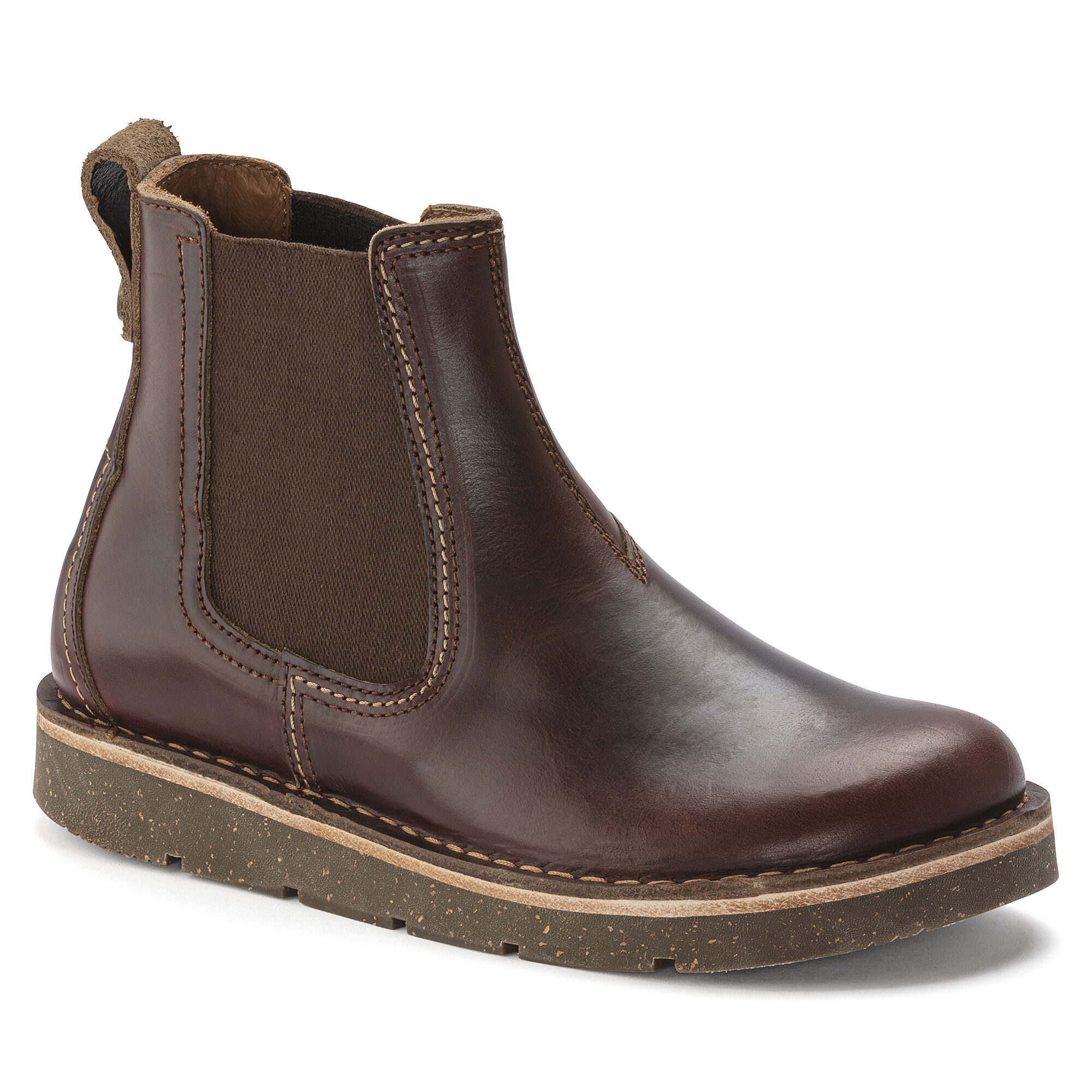 Birmingham Slip On Men Natural Leather Oiled