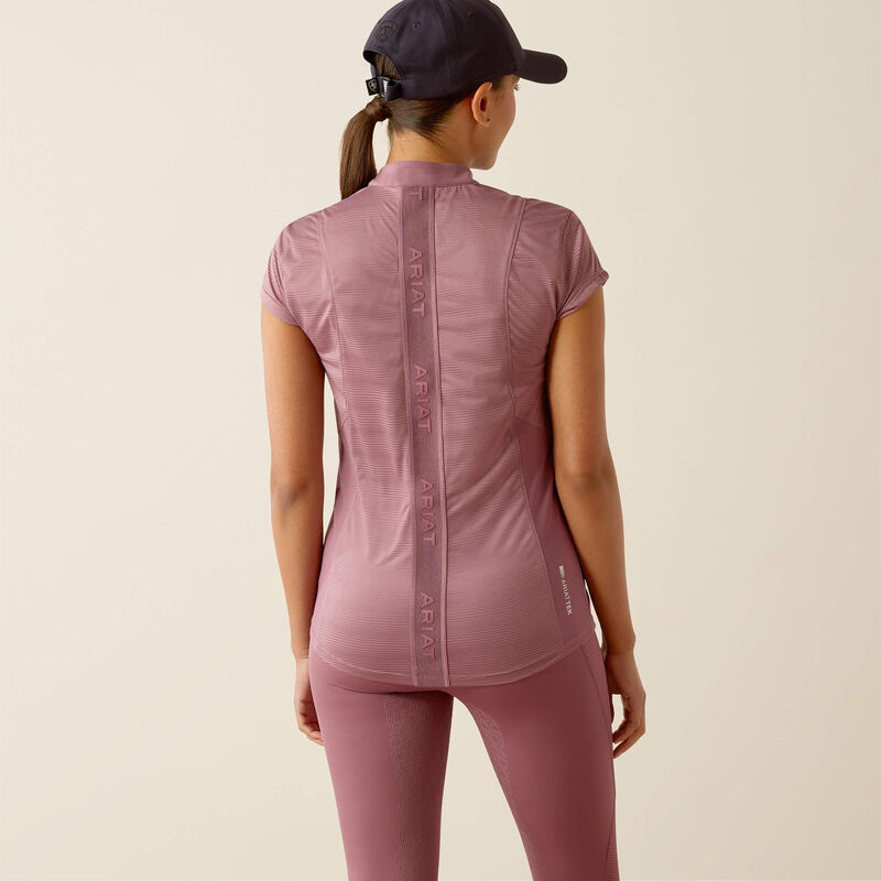 Breathe 1/2 Zip Cap Sleeve Baselayer