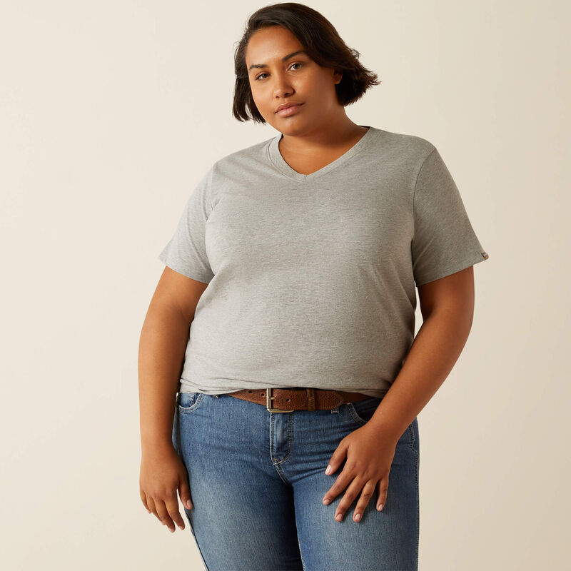 Rebar Cotton Strong Standard V-Neck T-Shirt