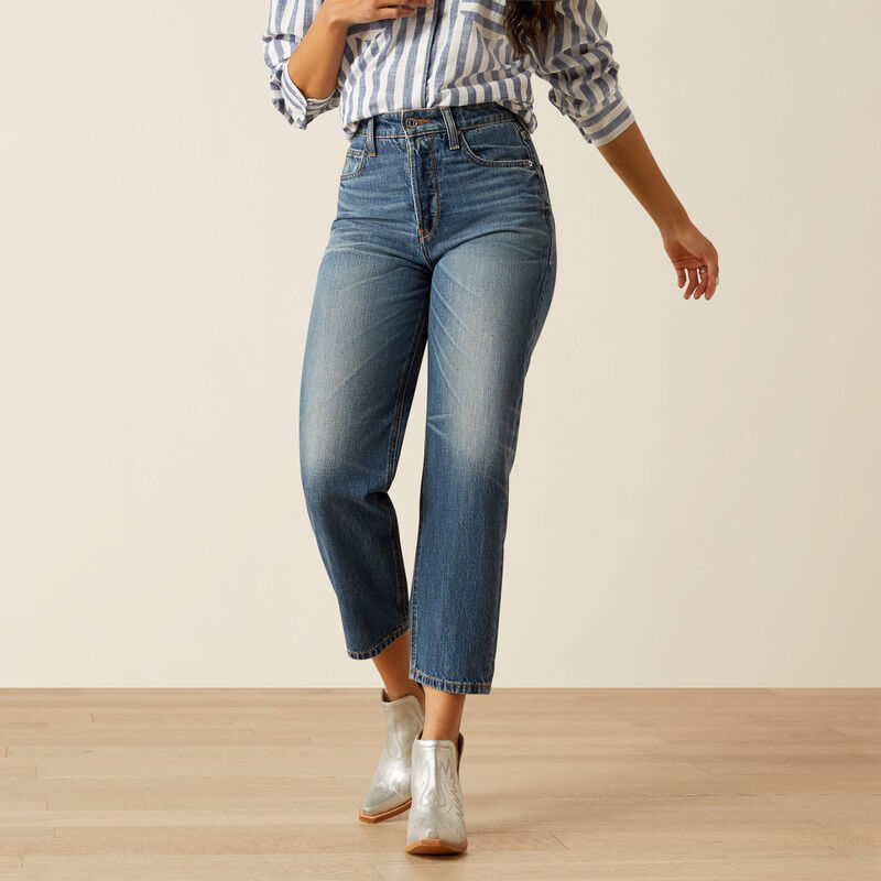 Ultra High Rise Tomboy Relaxed Jazmine Straight Leg Jeans