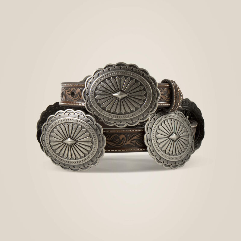 Oval Concho Diamond Belt