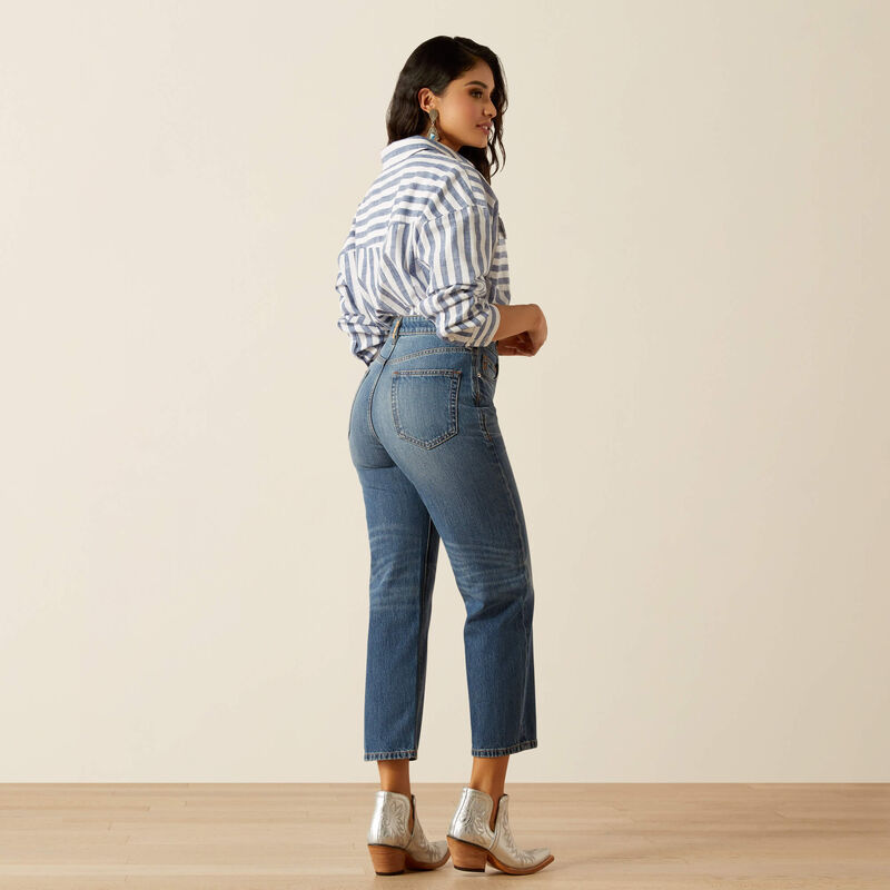 Ultra High Rise Tomboy Relaxed Jazmine Straight Leg Jeans